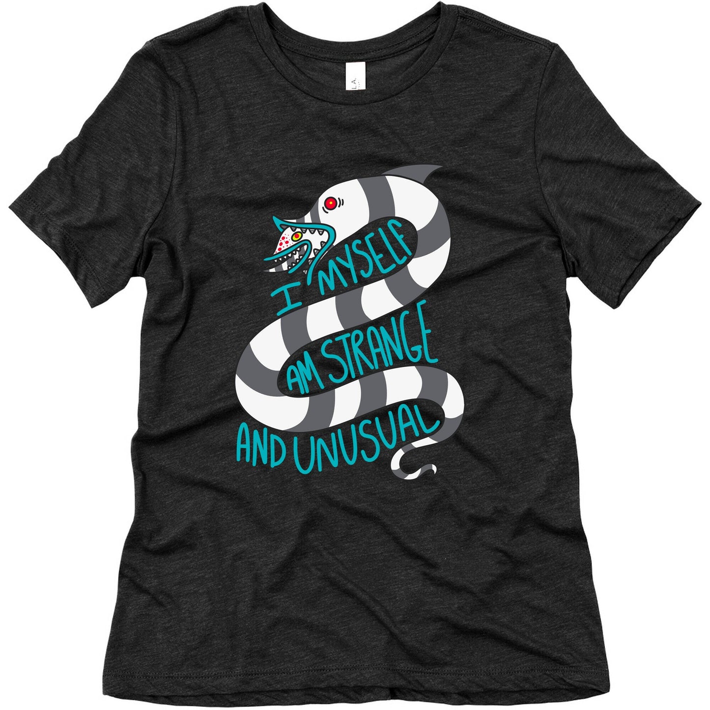 I Myself Am Strange and Unusual Womens Triblend Tee