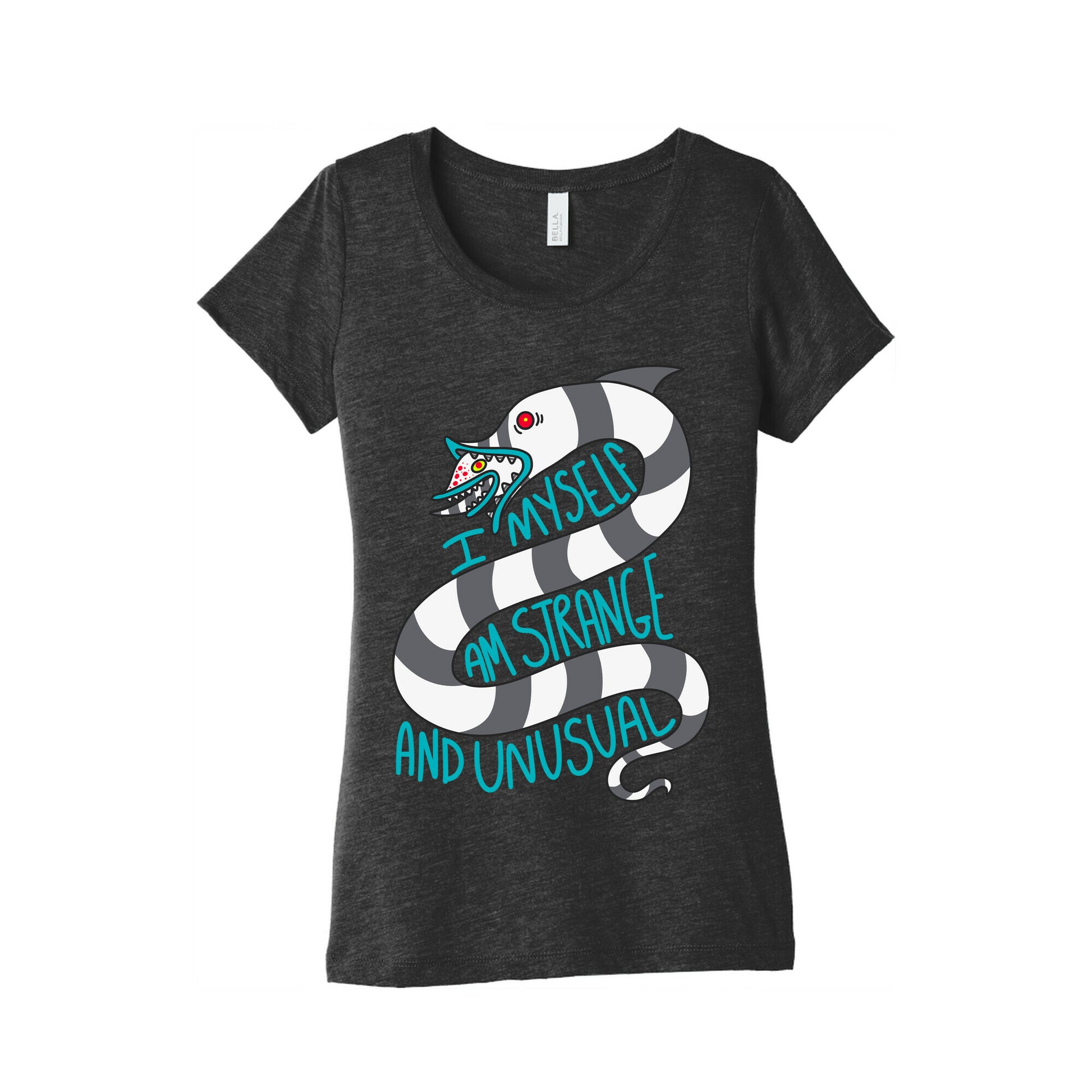 I Myself Am Strange and Unusual  Womens Triblend Tee