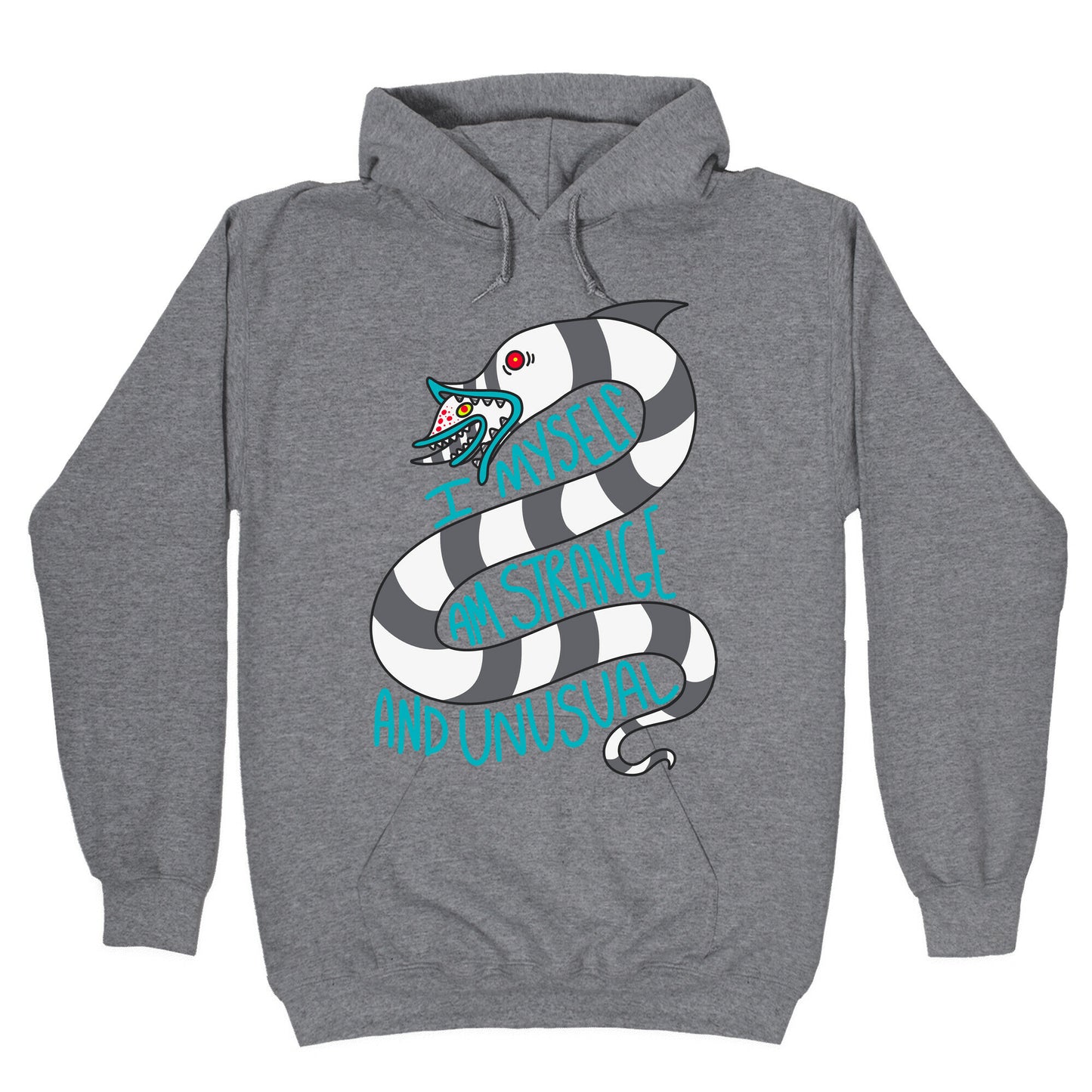 I Myself Am Strange and Unusual Hoodie