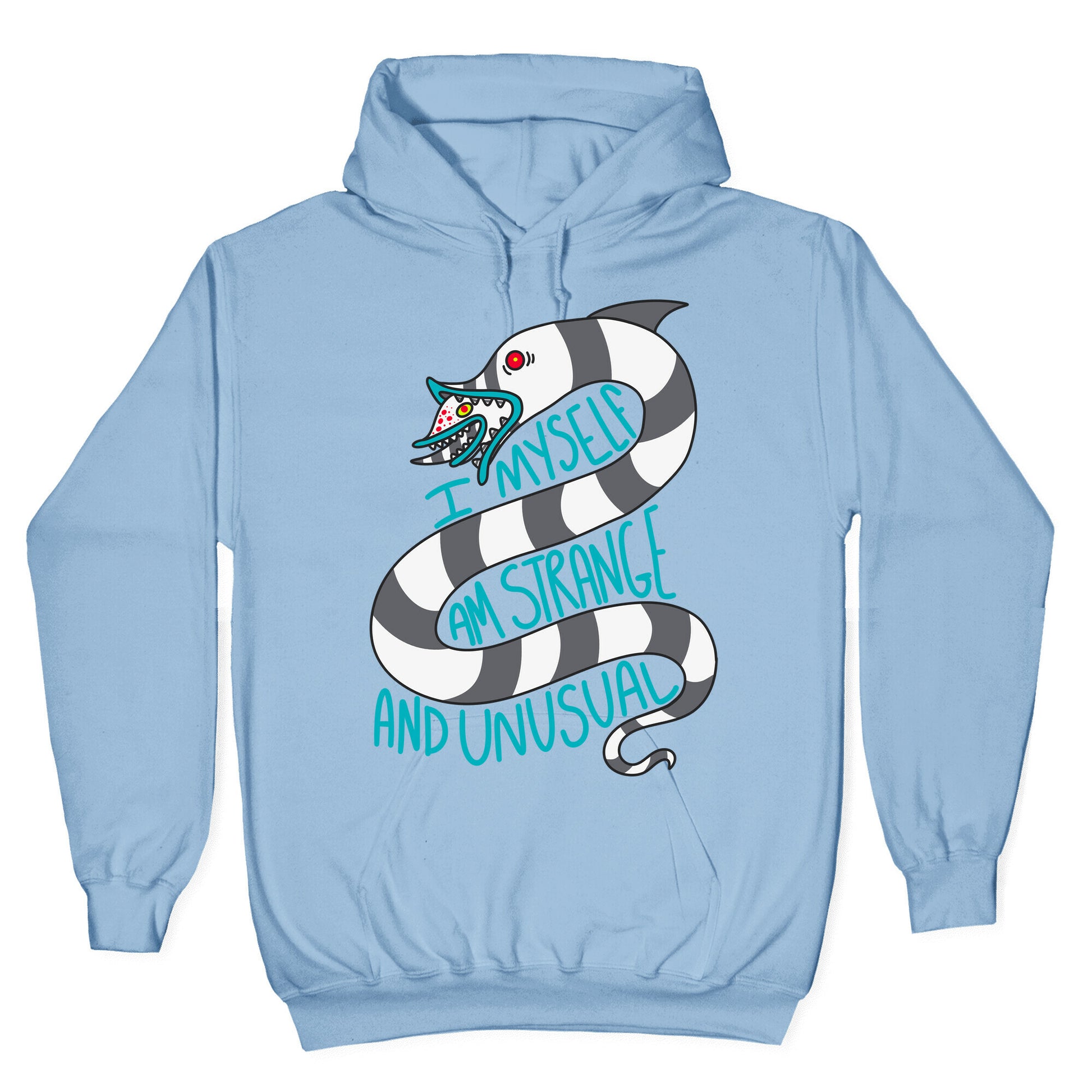 I Myself Am Strange and Unusual  Hoodie