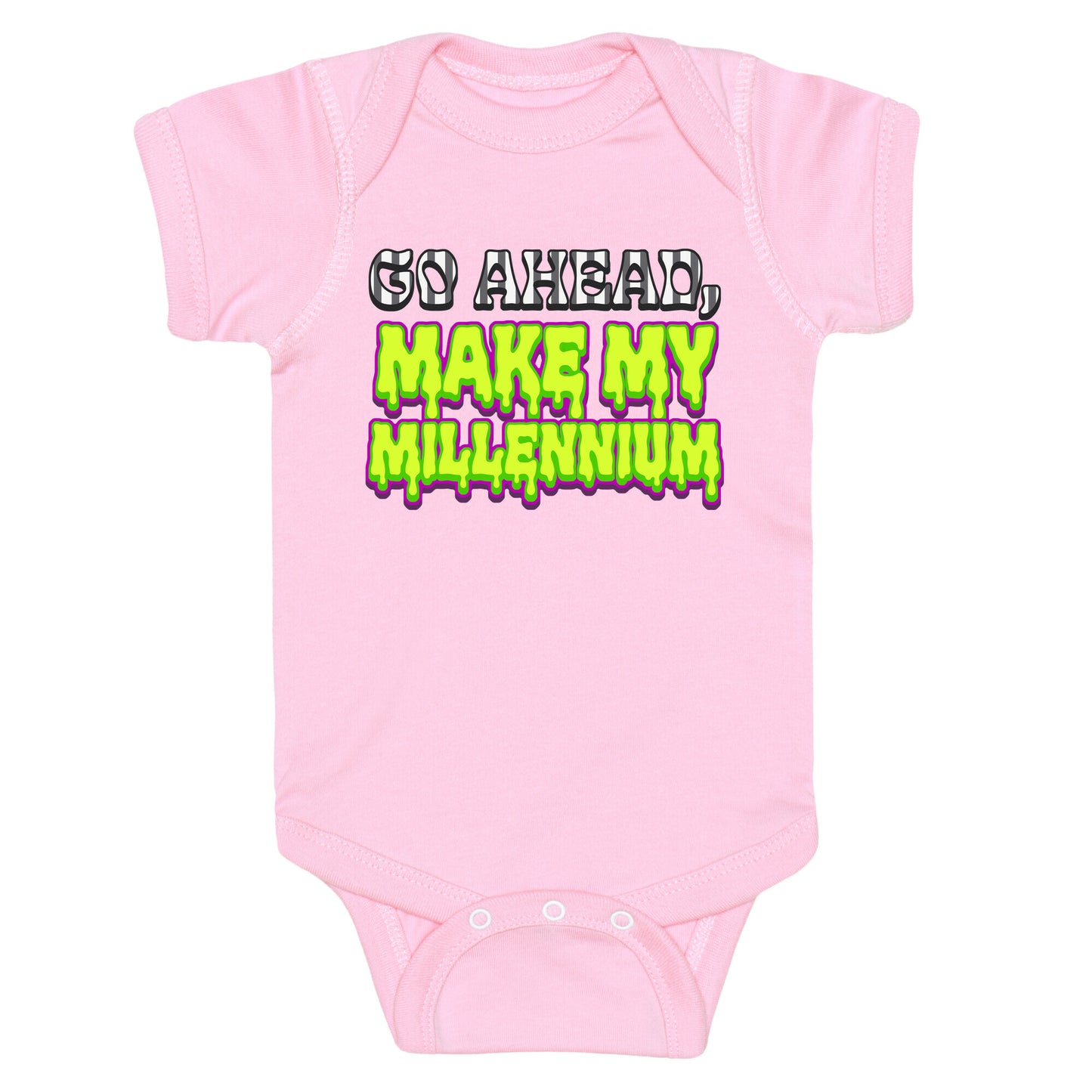 Go Ahead Make My Millennium Baby One-Piece