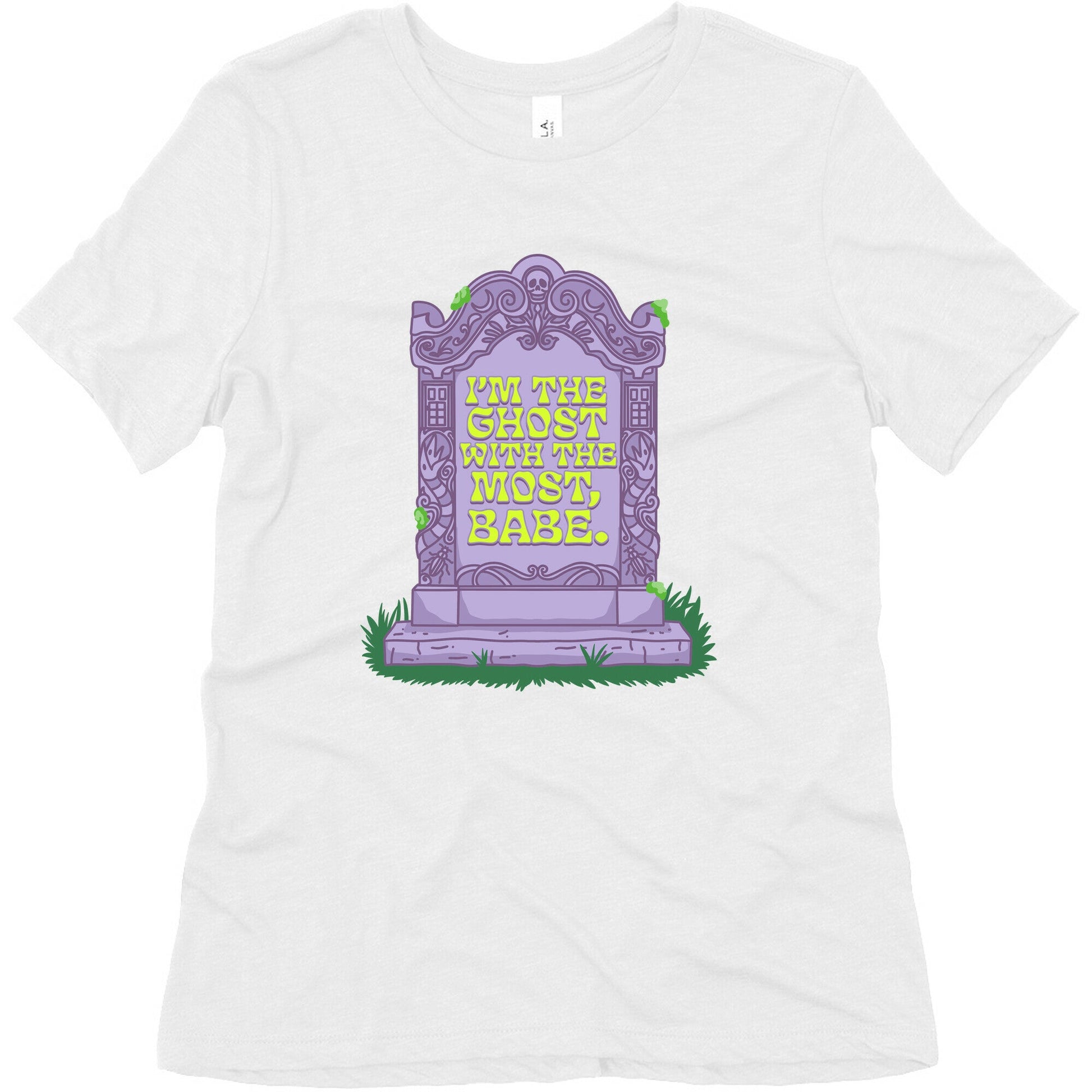 Im The Ghost With The Most, Babe Womens Triblend Tee