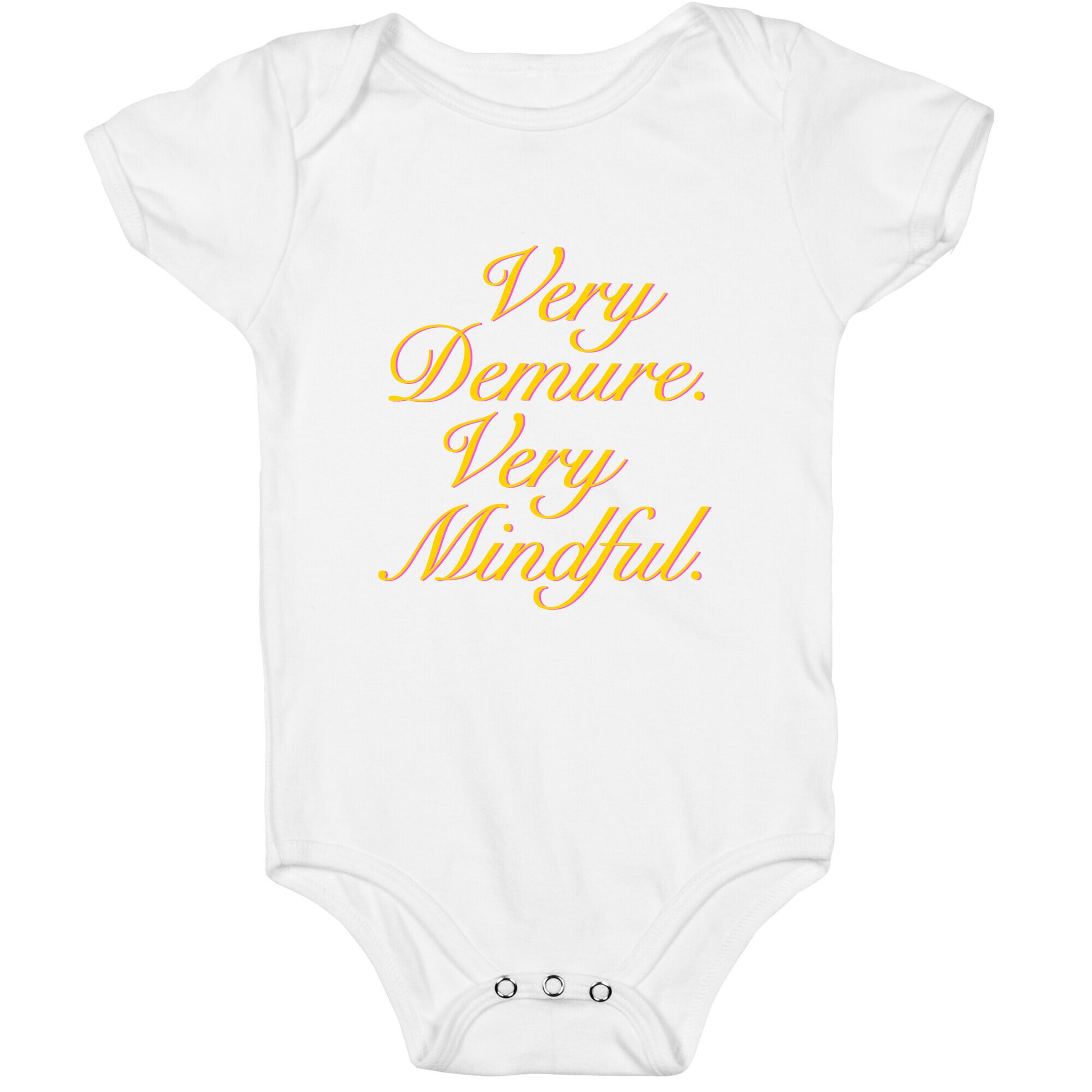 Very Demure. Very Mindful. Baby One-Piece