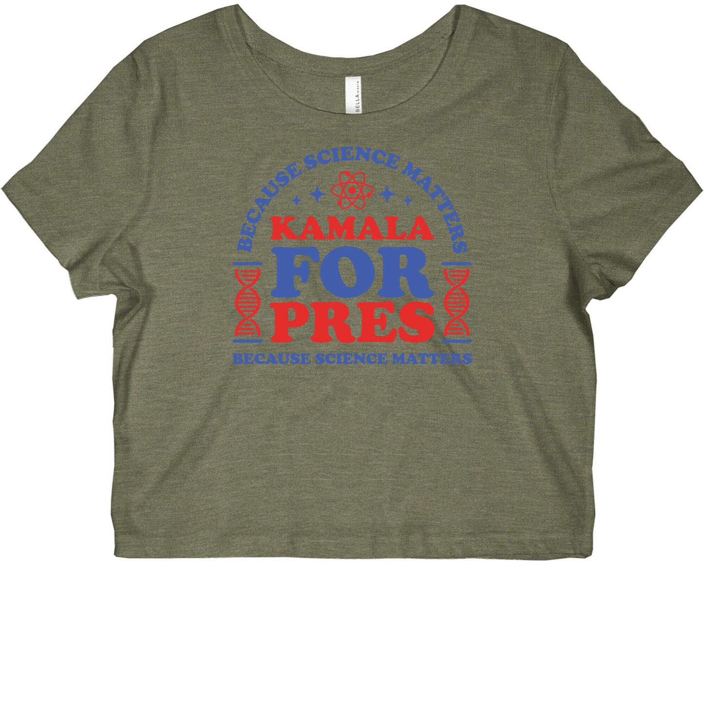 Kamala Because Science Matters Graphic Baby Tee