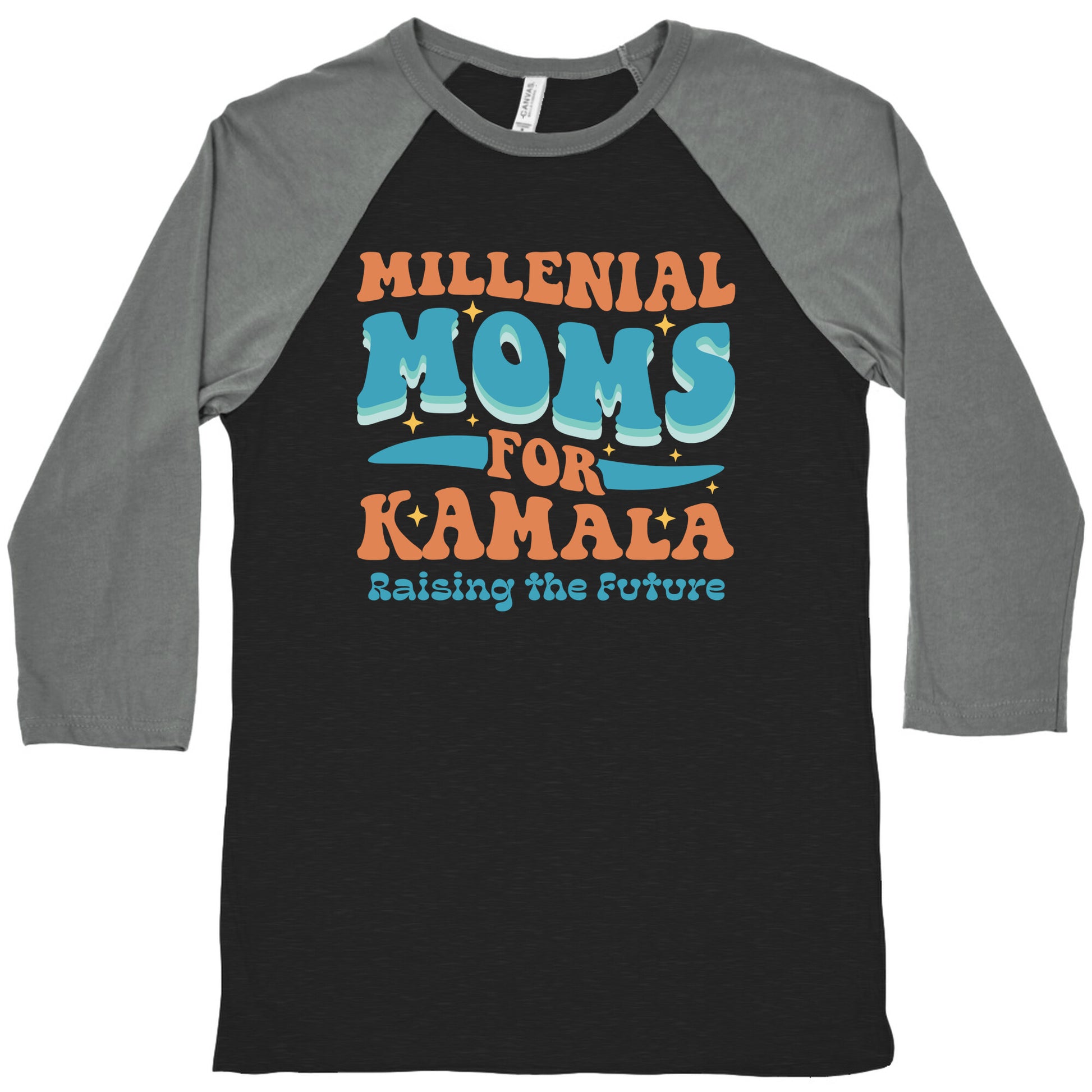 Millennial Moms for Kamala Baseball Tee