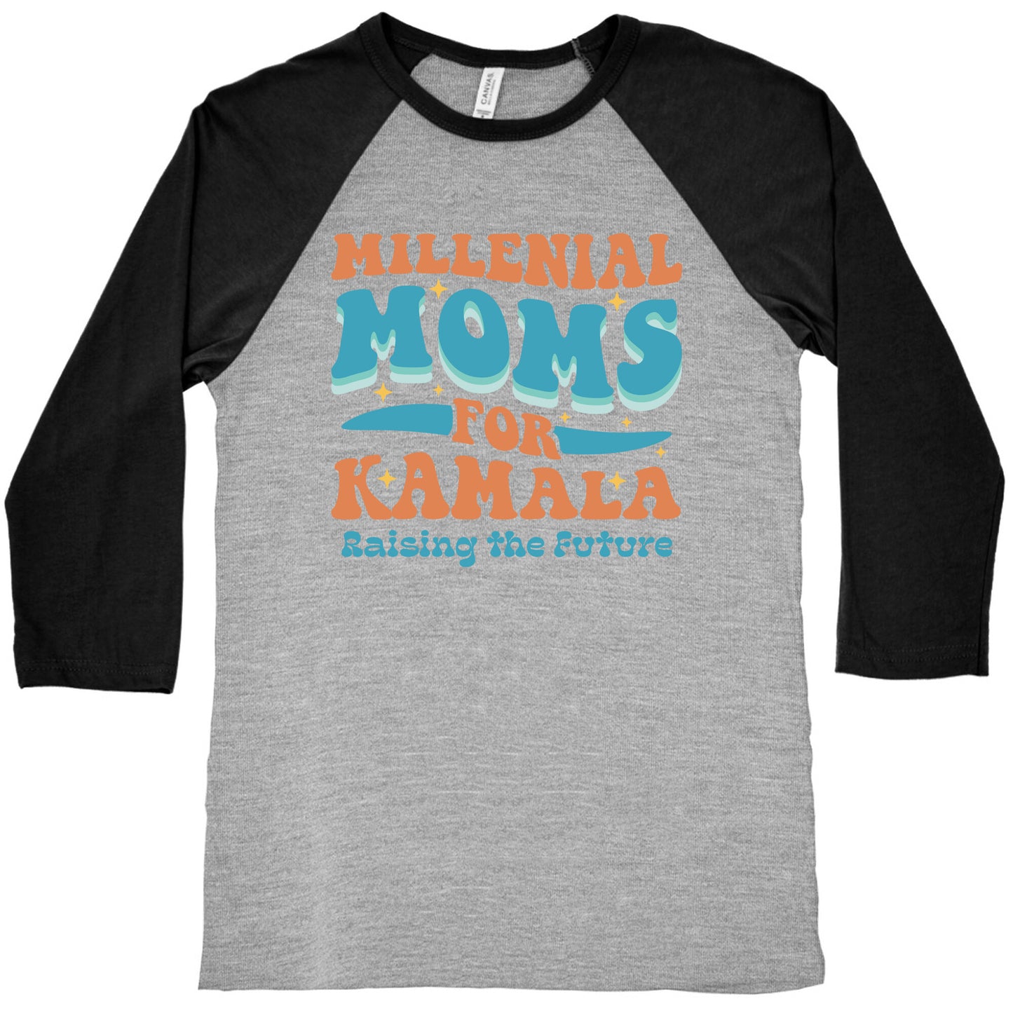 Millennial Moms for Kamala Baseball Tee