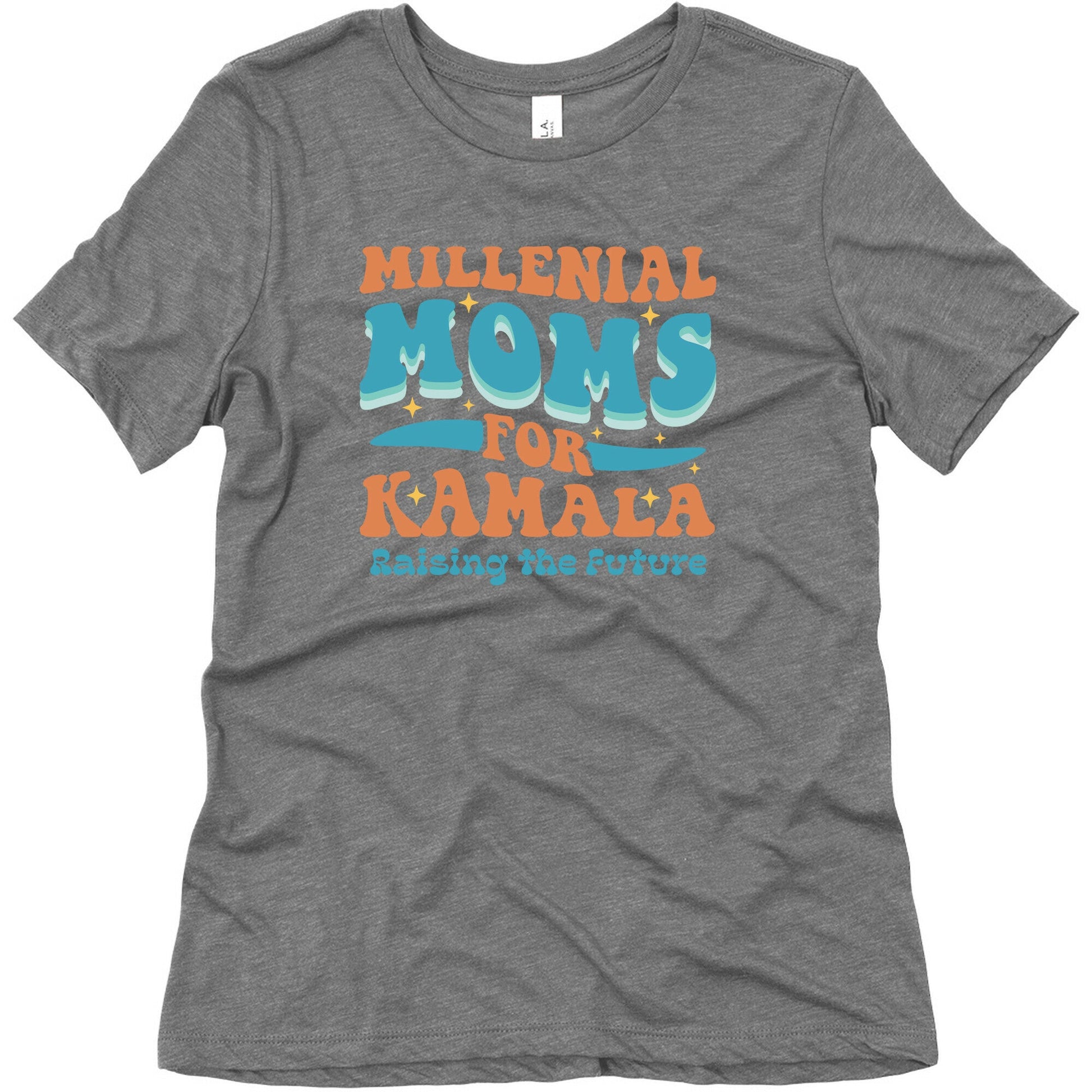 Millennial Moms for Kamala Womens Triblend Tee