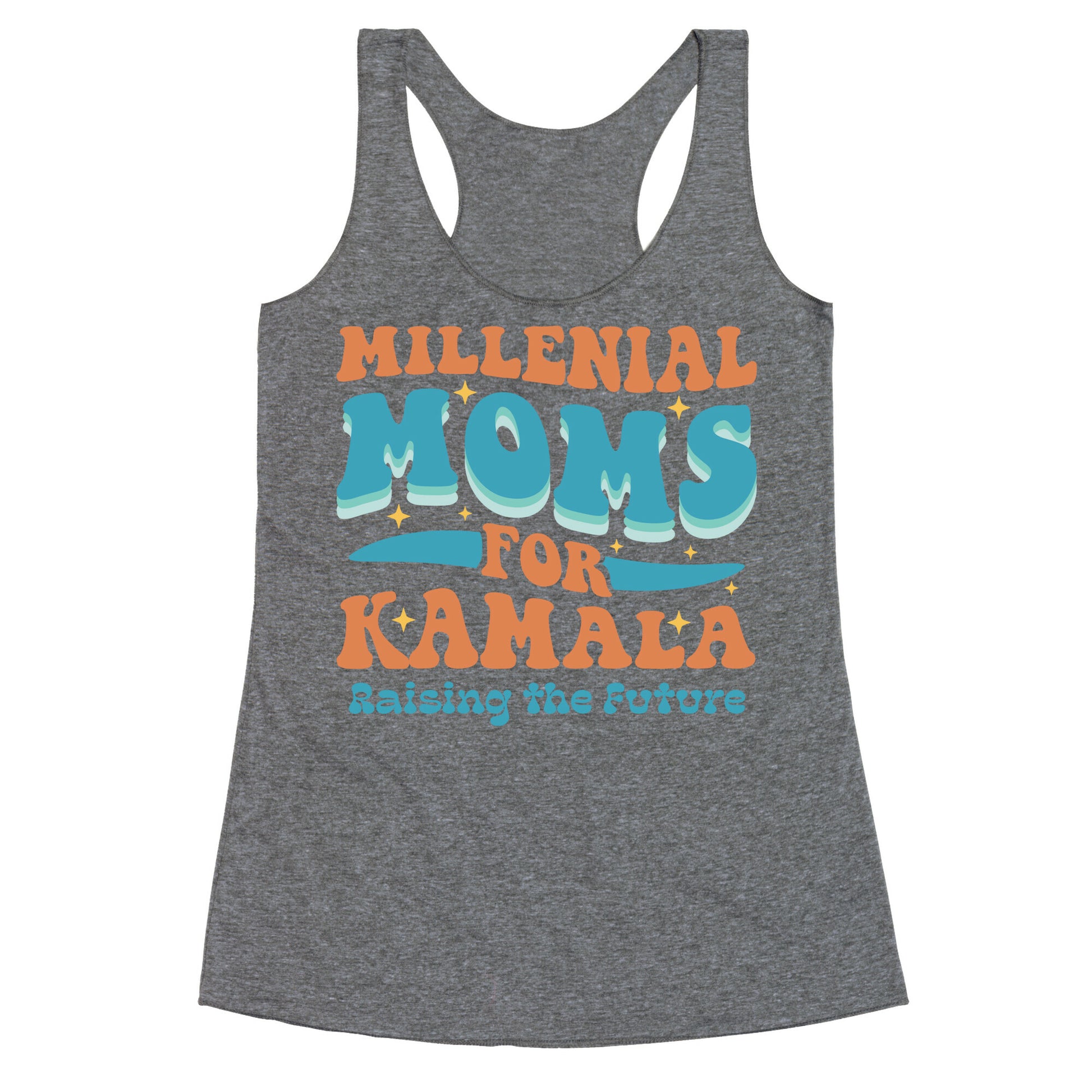 Millennial Moms for Kamala Racerback Tank