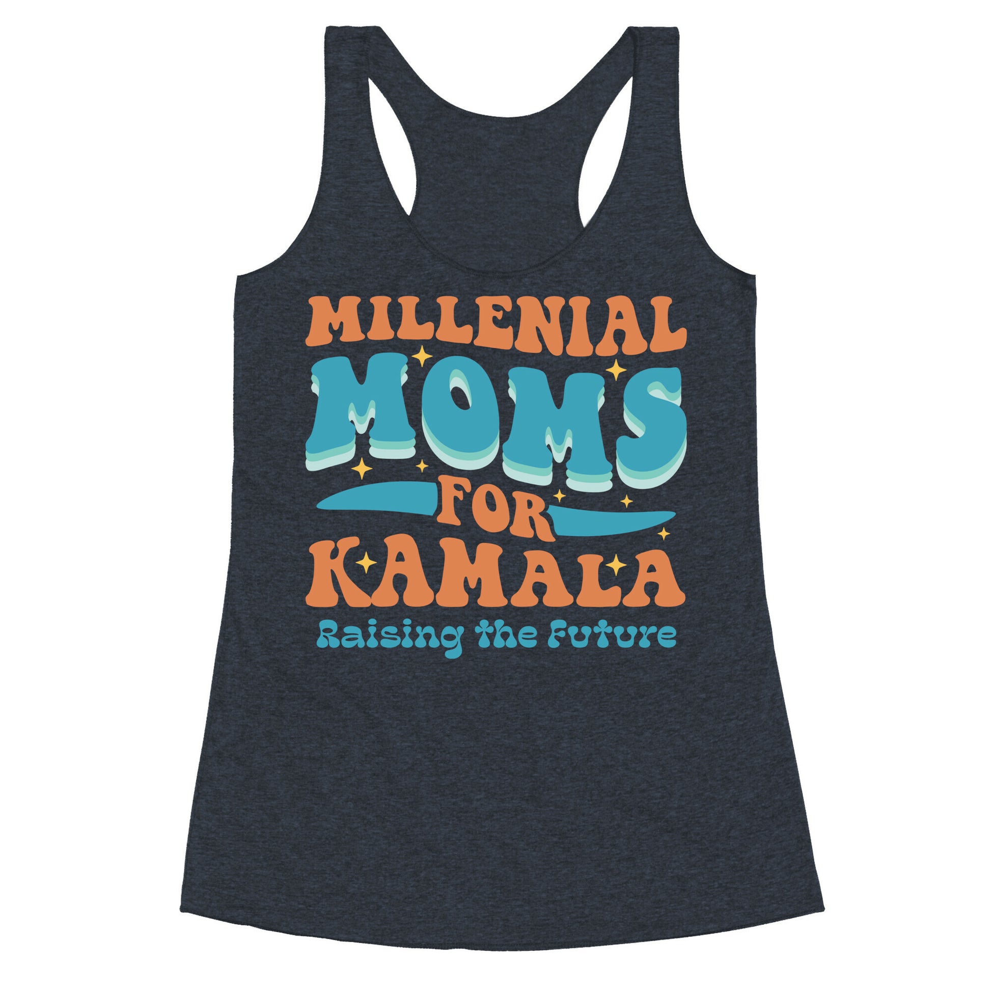 Millennial Moms for Kamala Racerback Tank