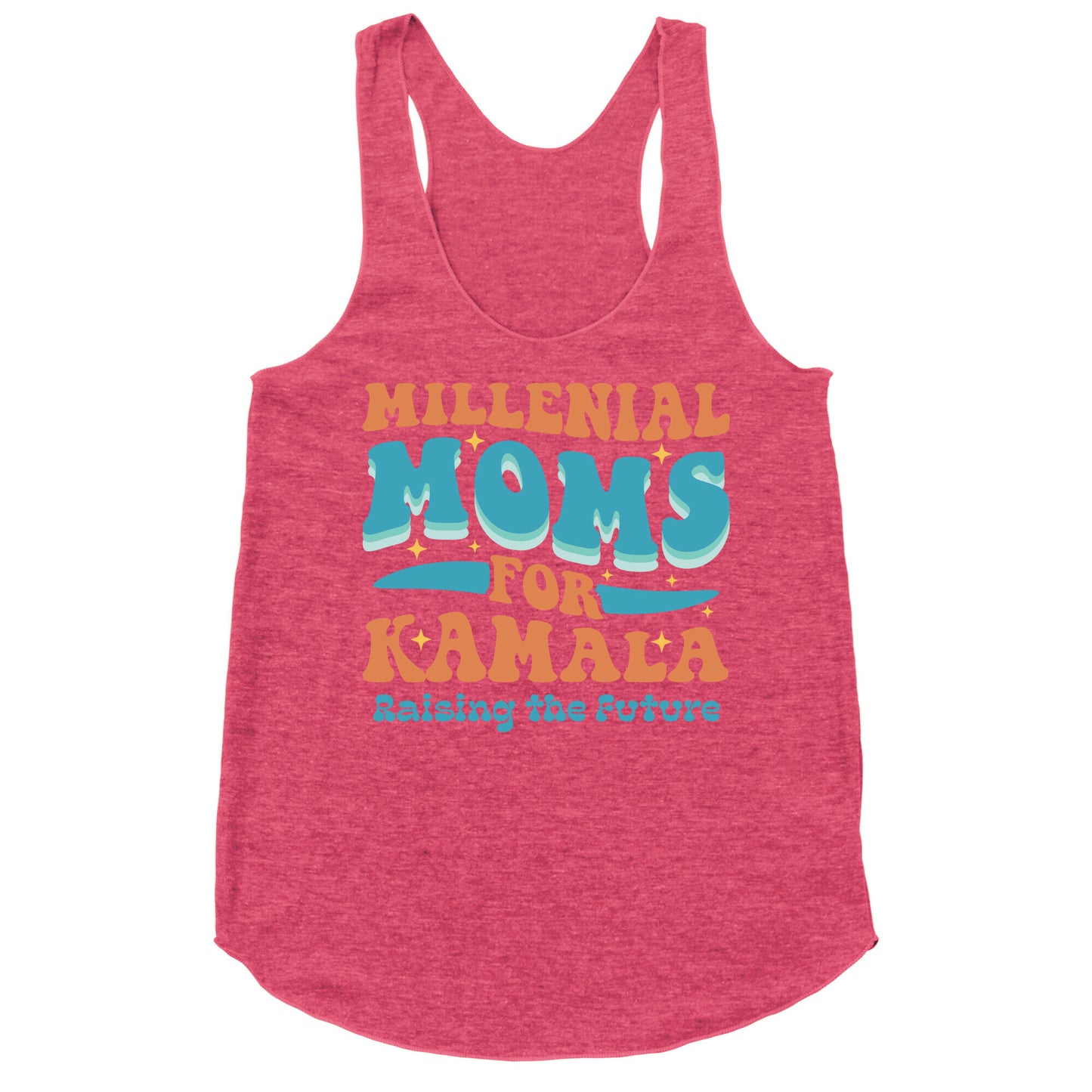 Millennial Moms for Kamala Racerback Tank