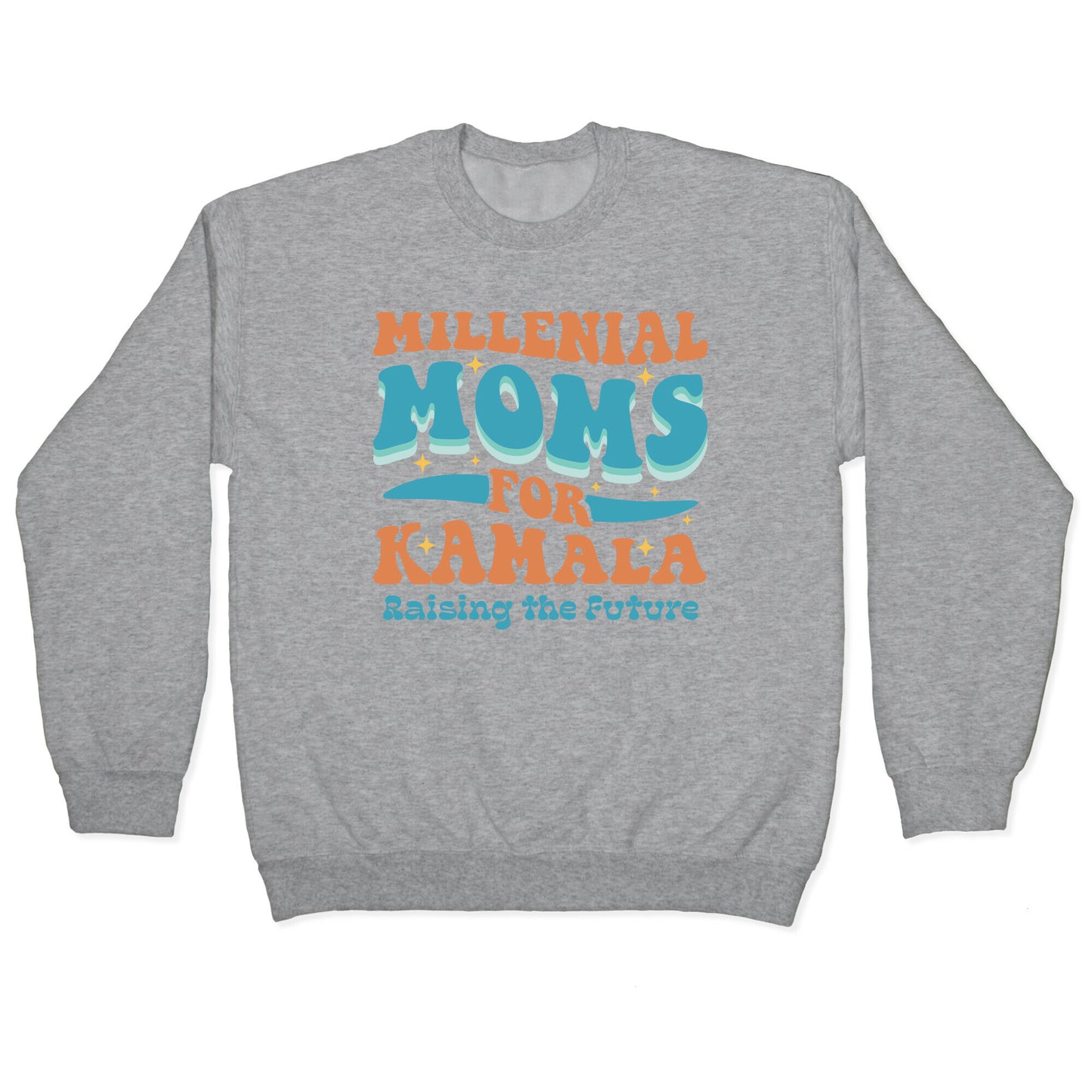 Millennial Moms for Kamala Crewneck Sweatshirt