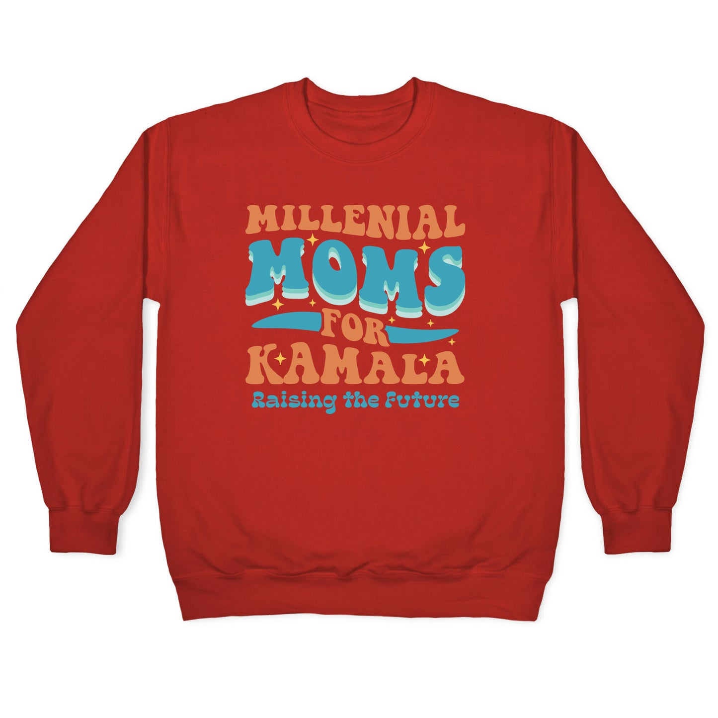 Millennial Moms for Kamala Crewneck Sweatshirt