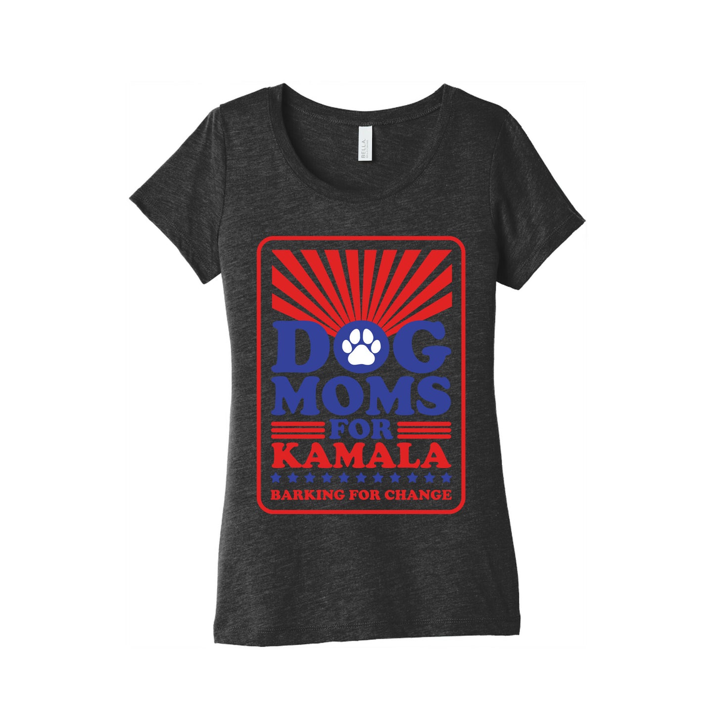 Dog Moms for Kamala Womens Triblend Tee
