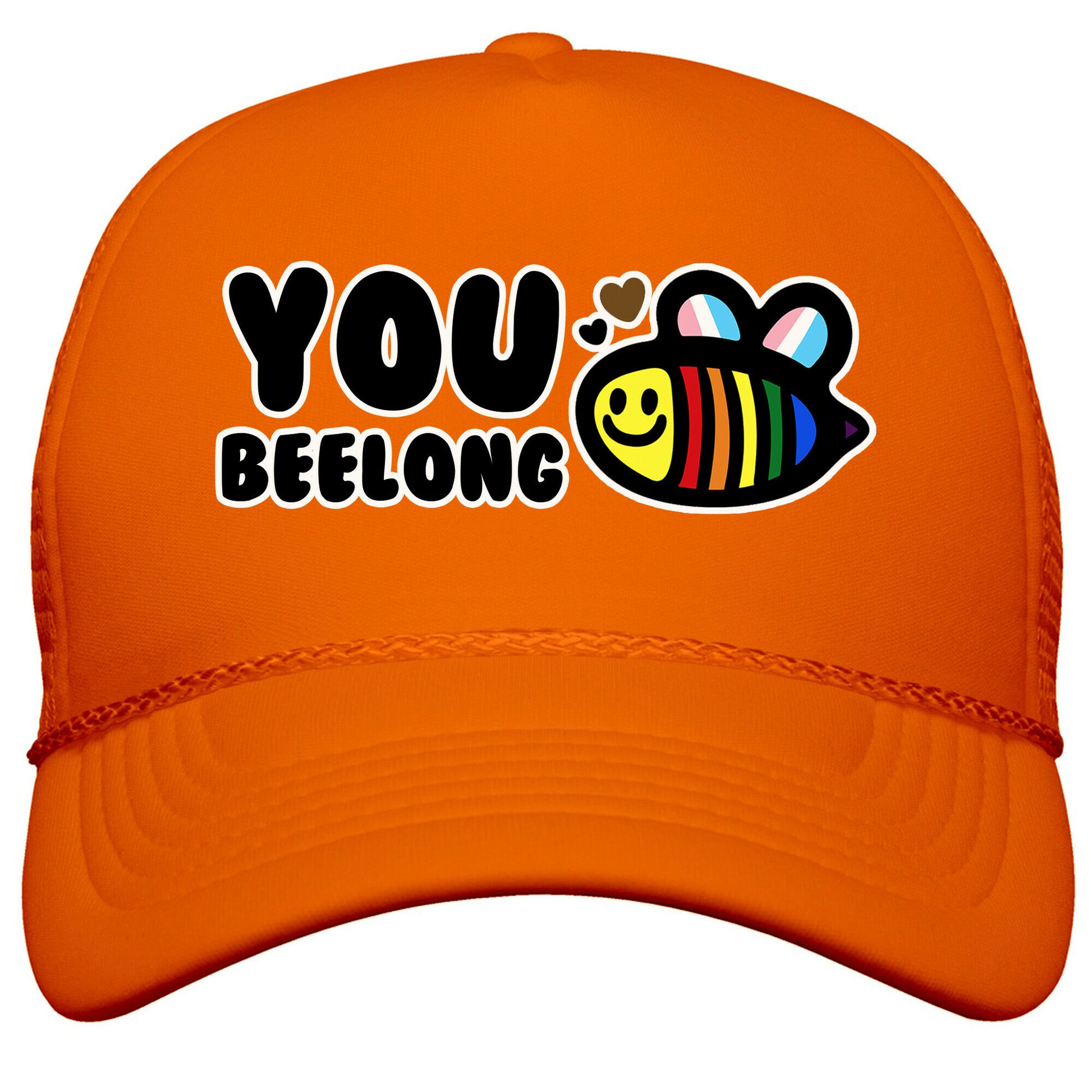 You Beelong Gay Pride Snapback Trucker Hat