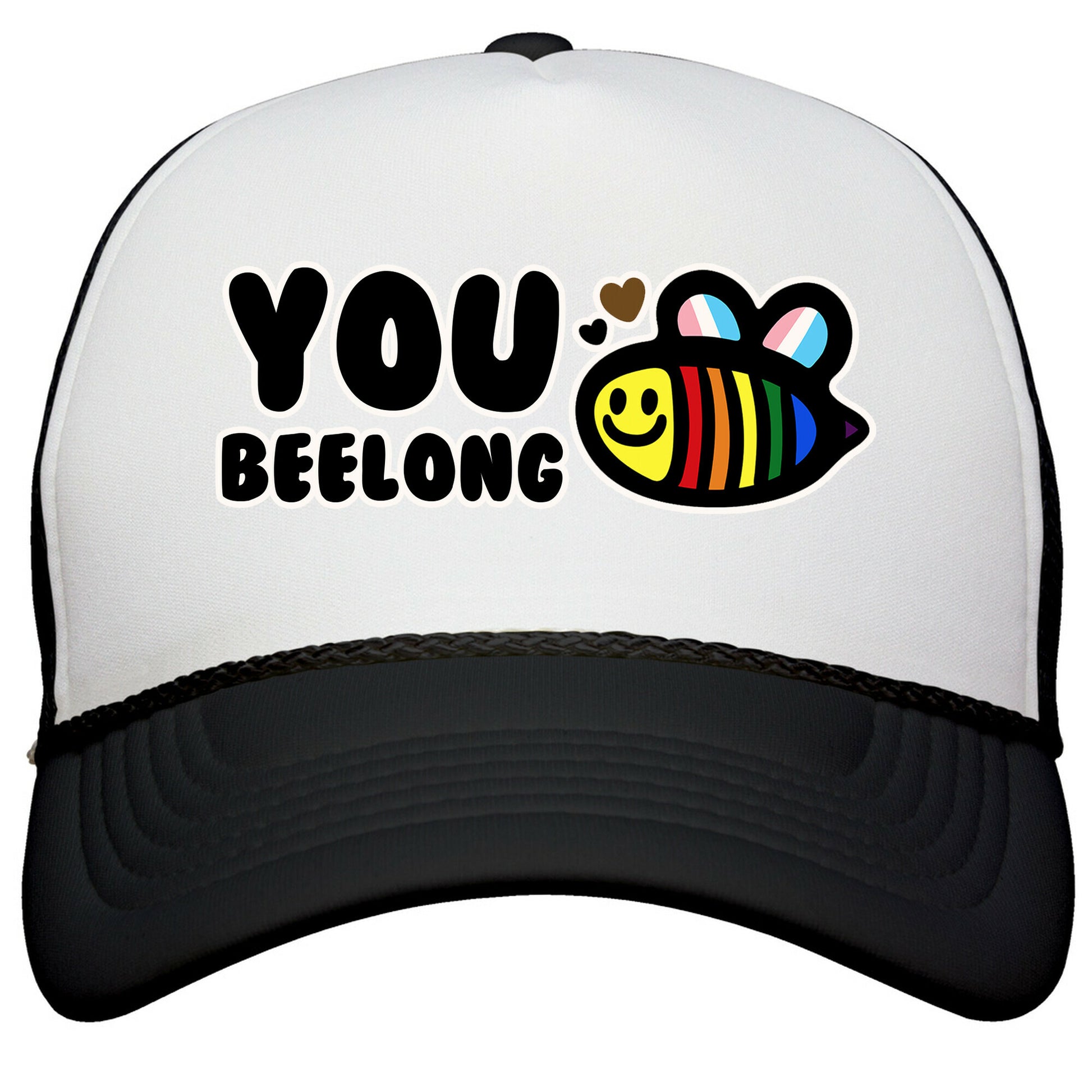 You Beelong Gay Pride Snapback Trucker Hat