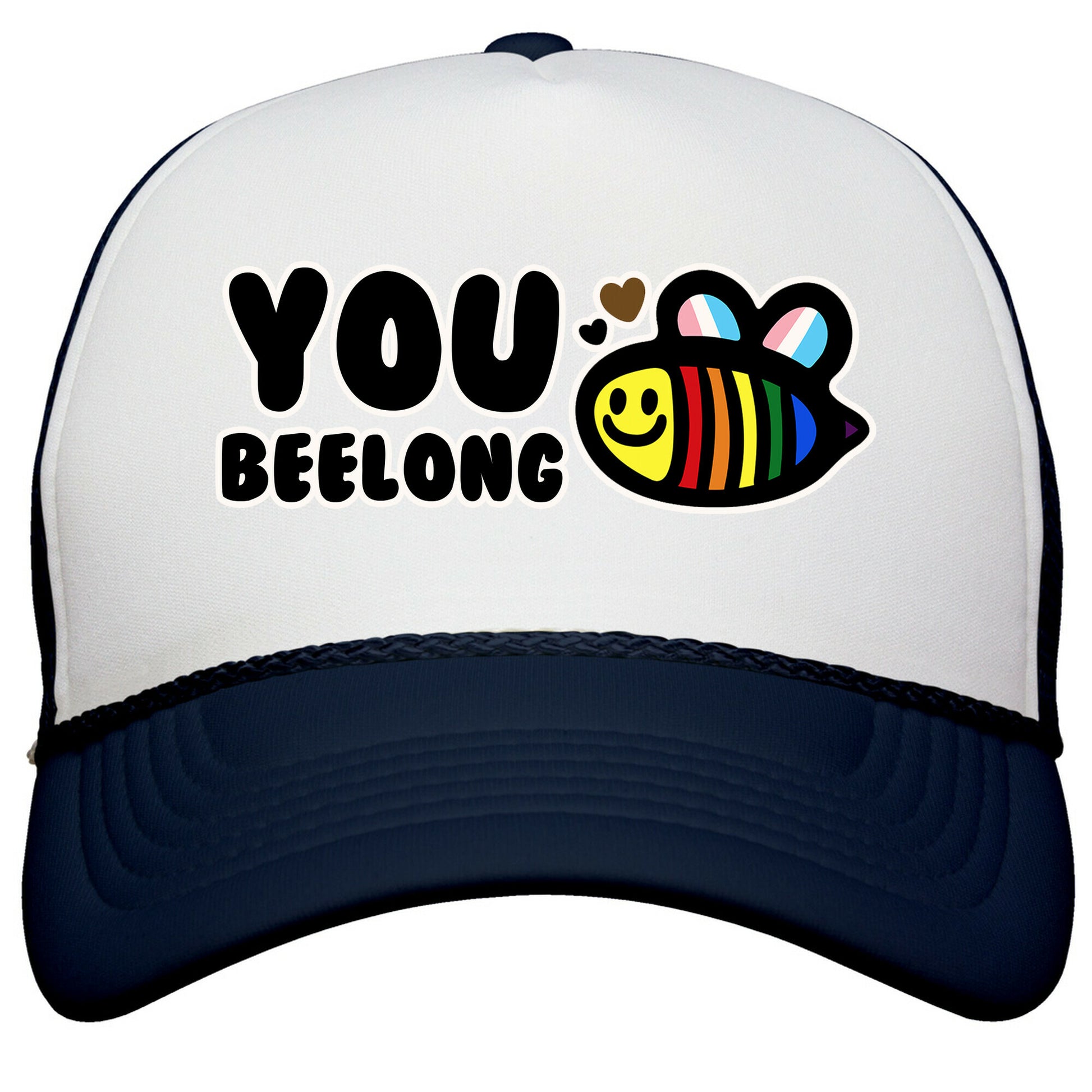 You Beelong Gay Pride Snapback Trucker Hat