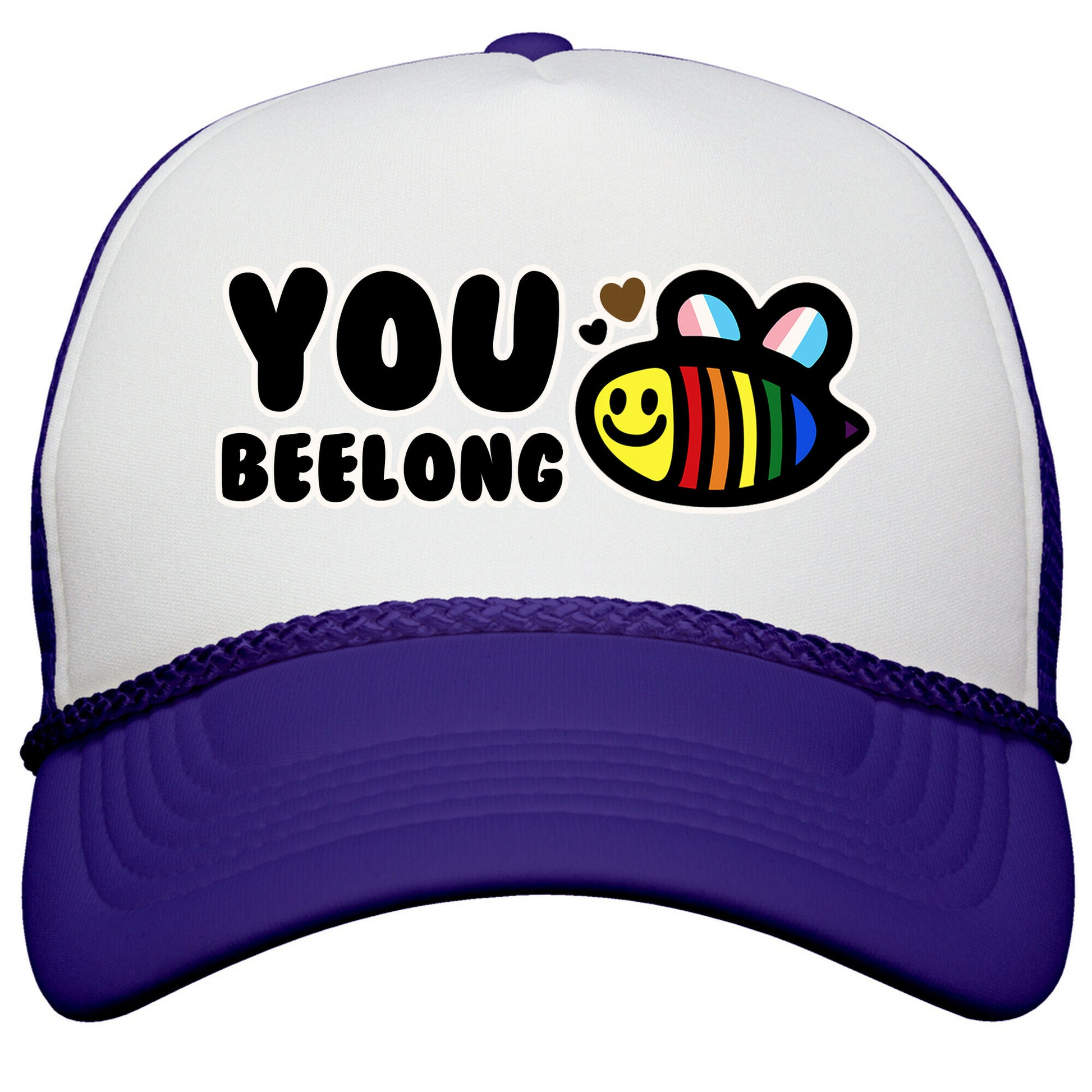 You Beelong Gay Pride Snapback Trucker Hat