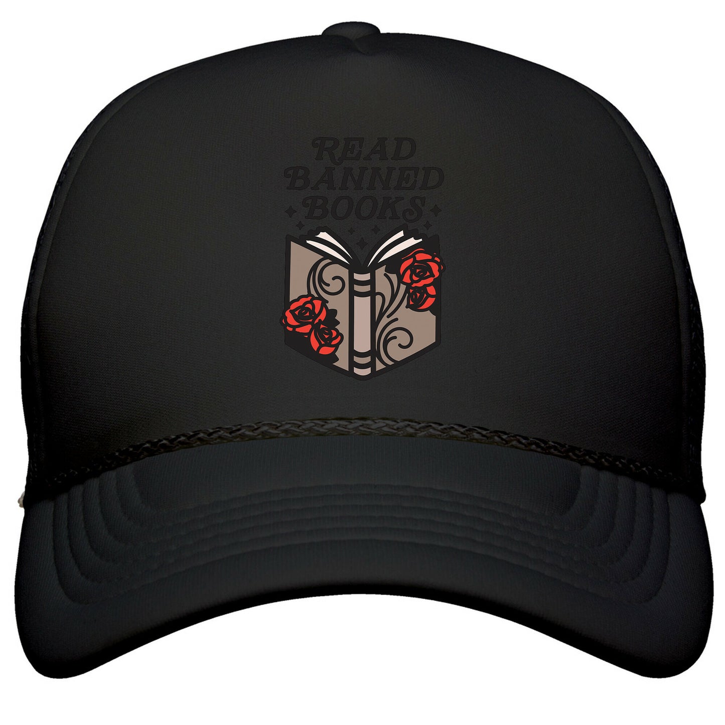 Read Banned Books Snapback Trucker Hat