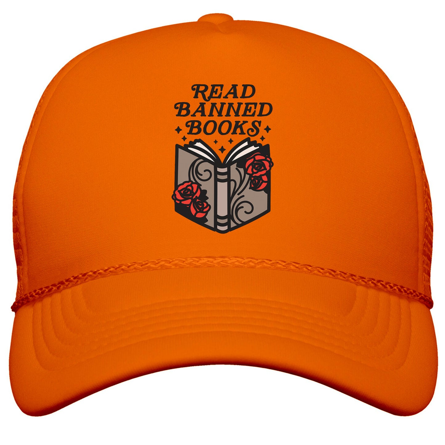 Read Banned Books Snapback Trucker Hat