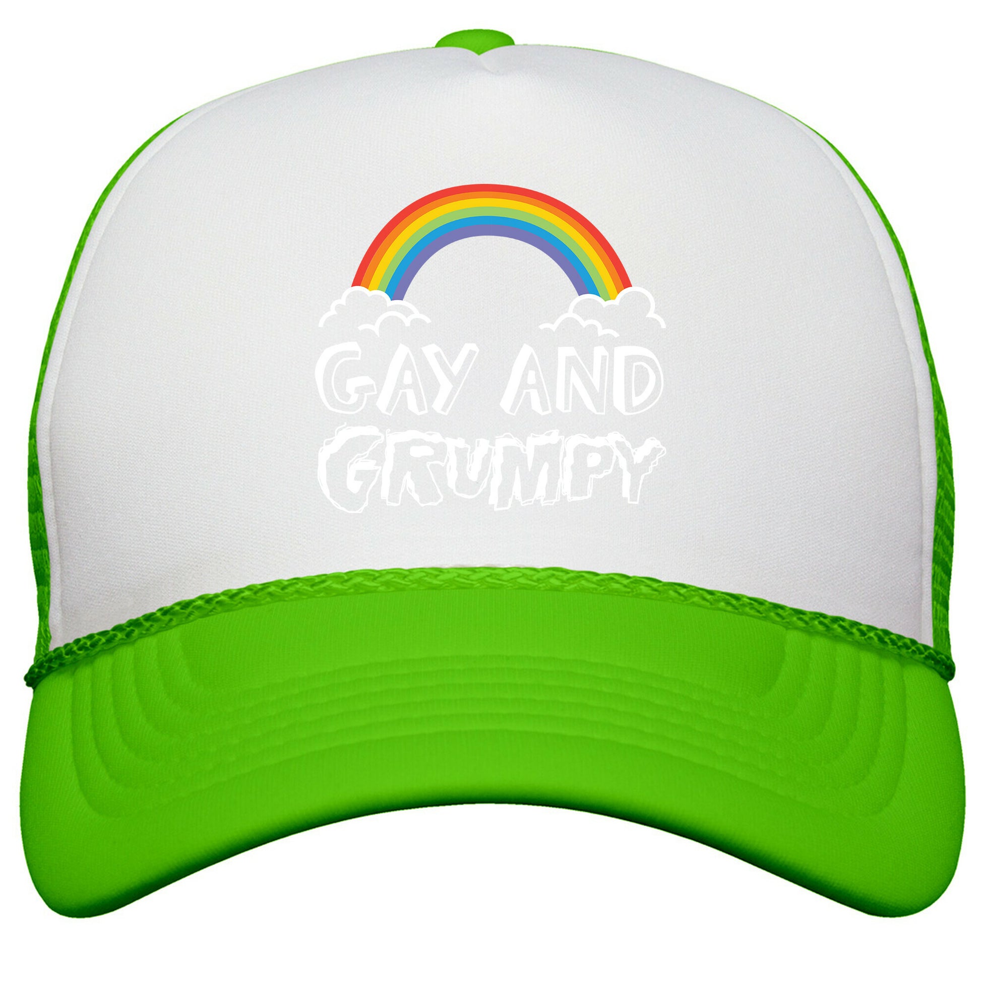 Gay And Grumpy Snapback Trucker Hat