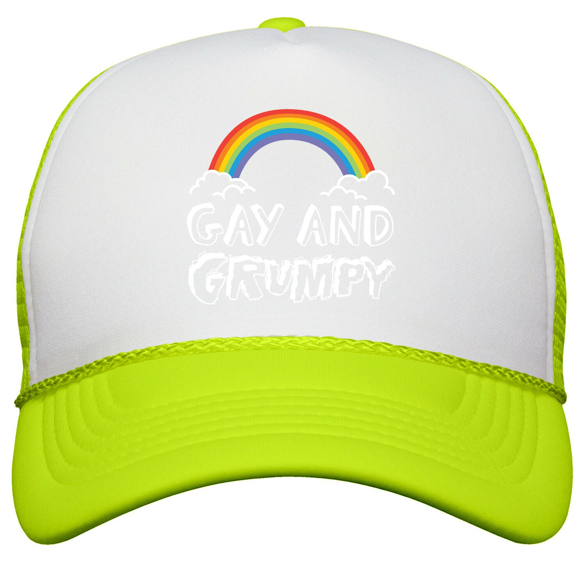 Gay And Grumpy Snapback Trucker Hat