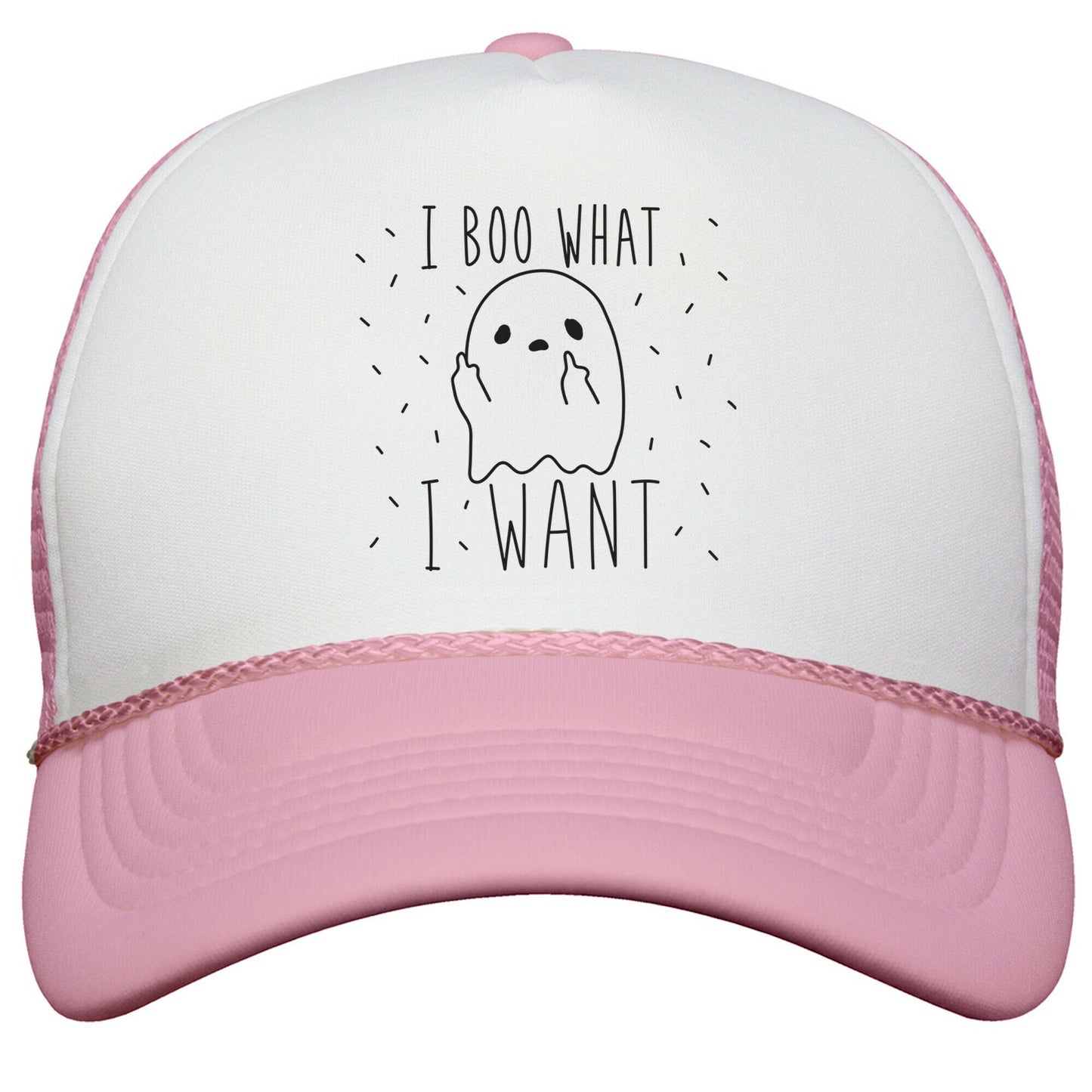 I Boo What I Want Snapback Trucker Hat