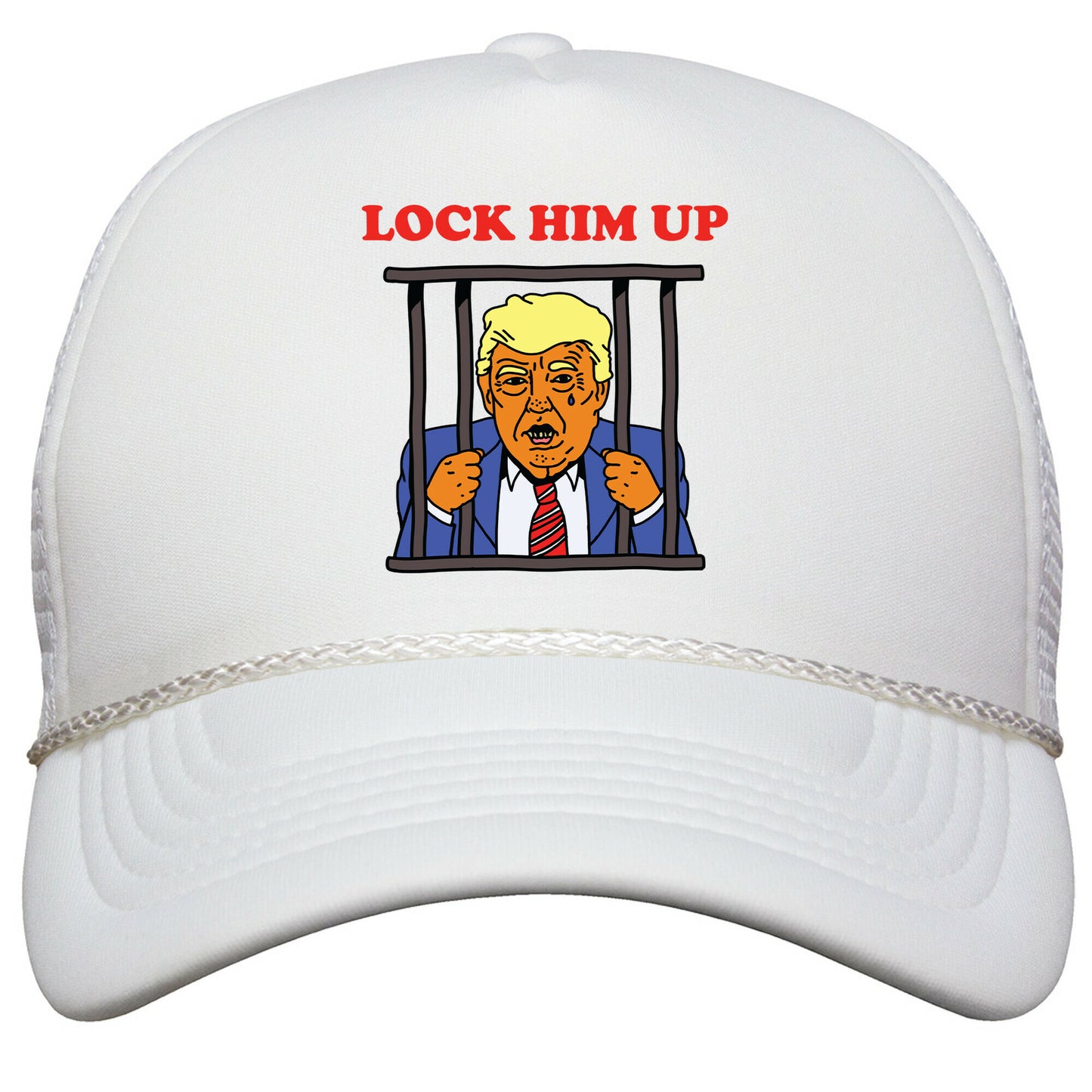 Lock Him Up Snapback Trucker Hat