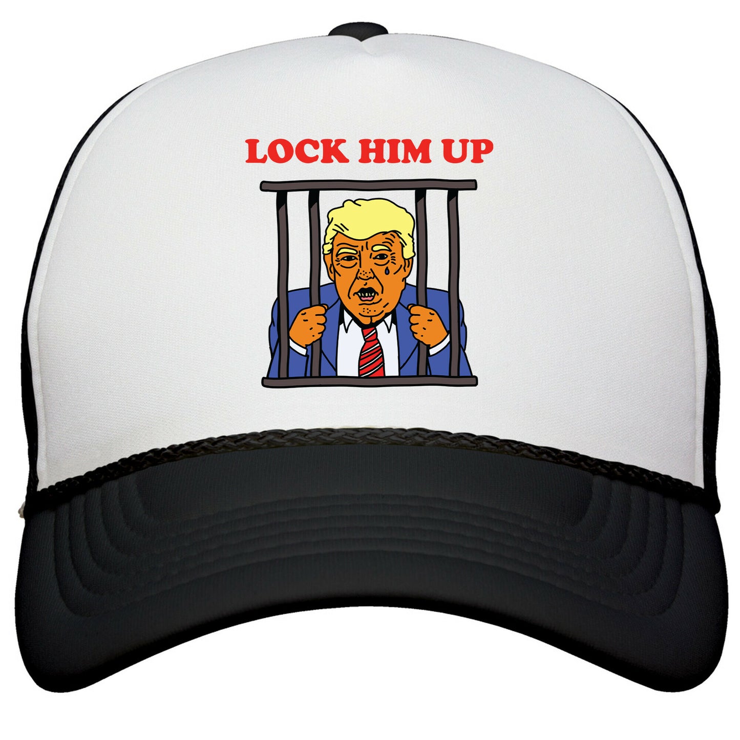 Lock Him Up Snapback Trucker Hat