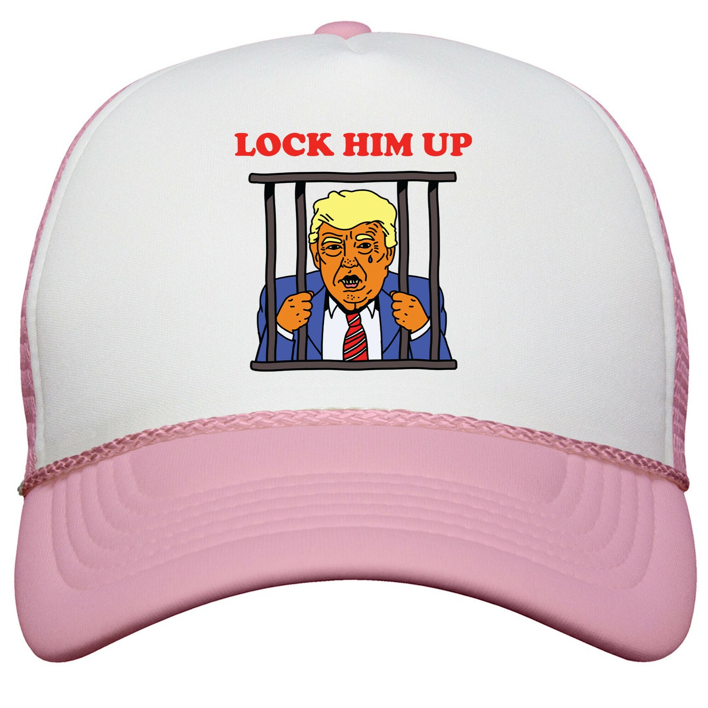 Lock Him Up Snapback Trucker Hat