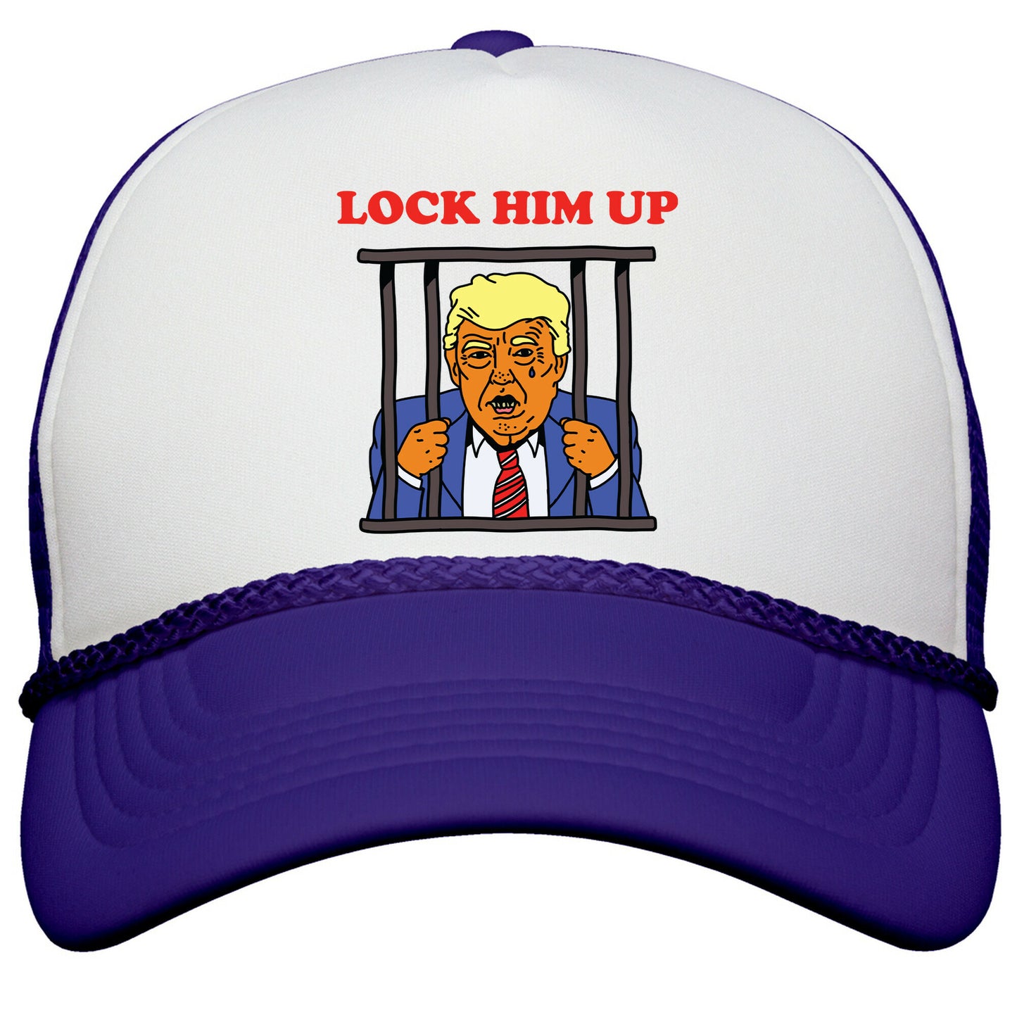 Lock Him Up Snapback Trucker Hat