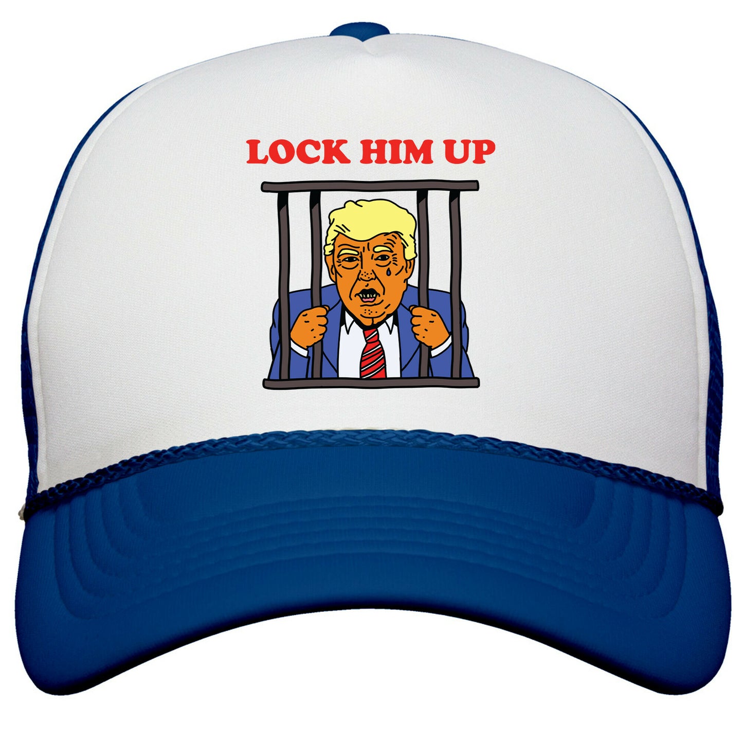 Lock Him Up Snapback Trucker Hat