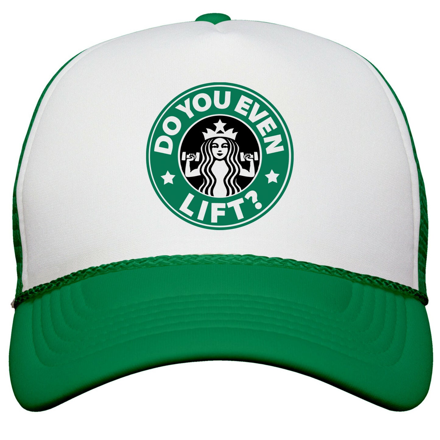 Do You Even Lift Coffee Parody Snapback Trucker Hat