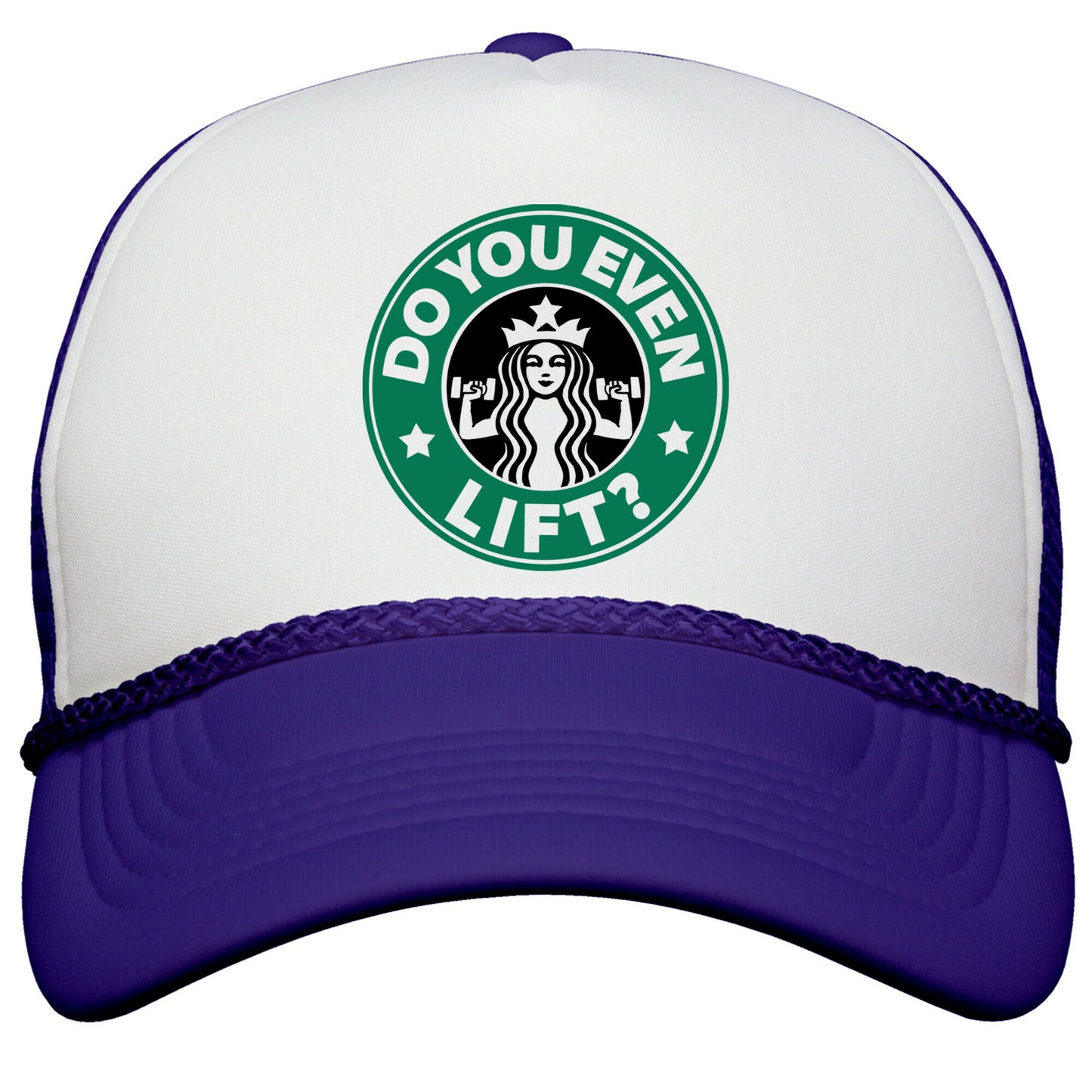 Do You Even Lift Coffee Parody Snapback Trucker Hat