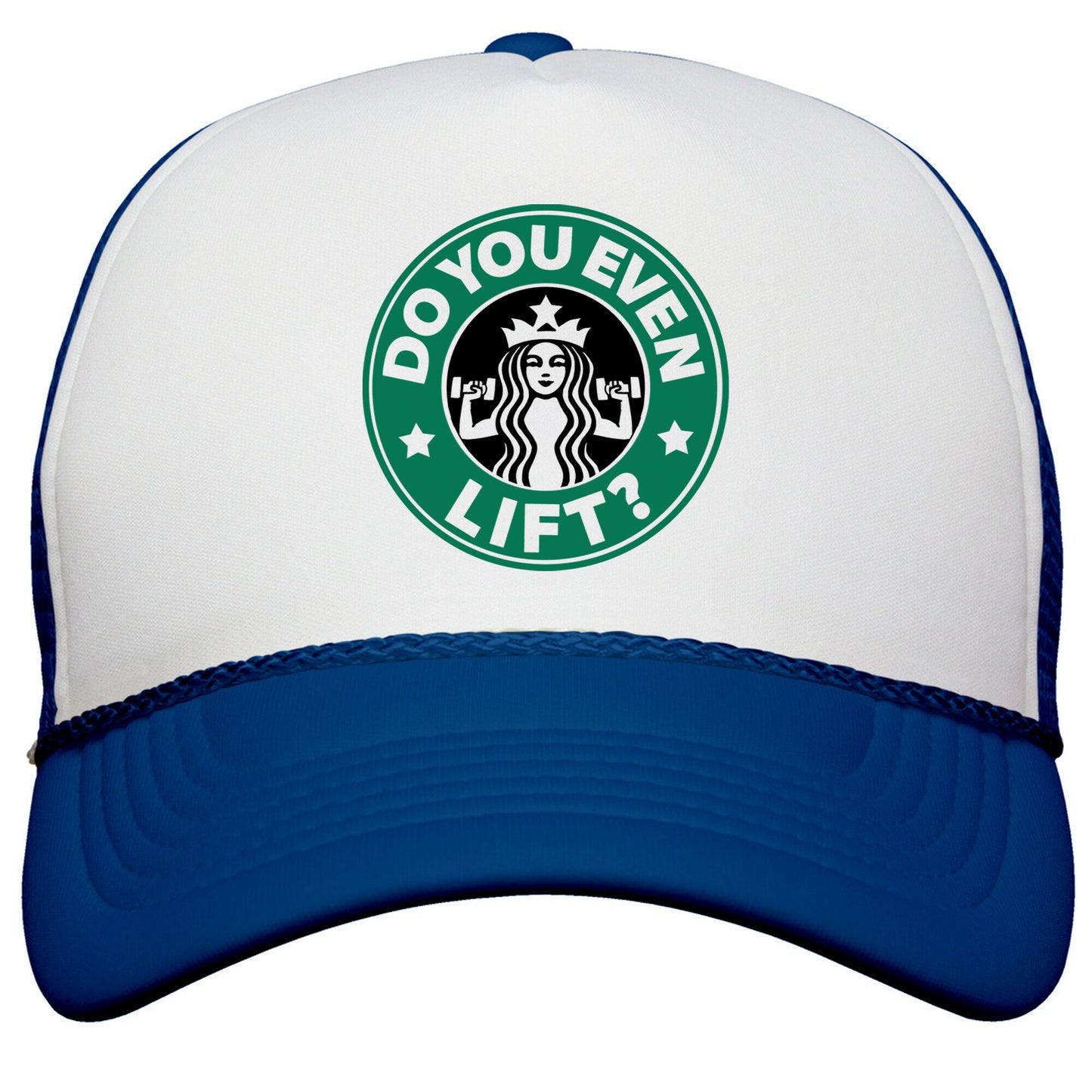 Do You Even Lift Coffee Parody Snapback Trucker Hat