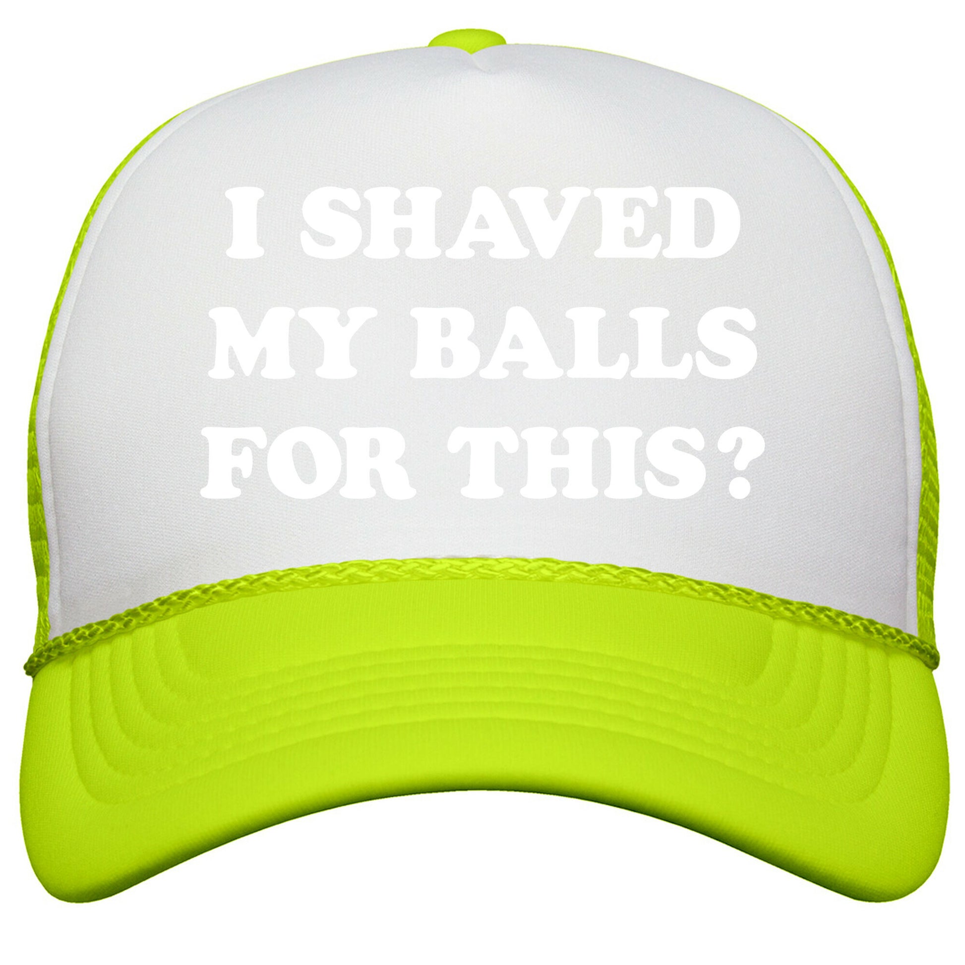 I Shaved My Balls For This? Renee Montoya Snapback Trucker Hat