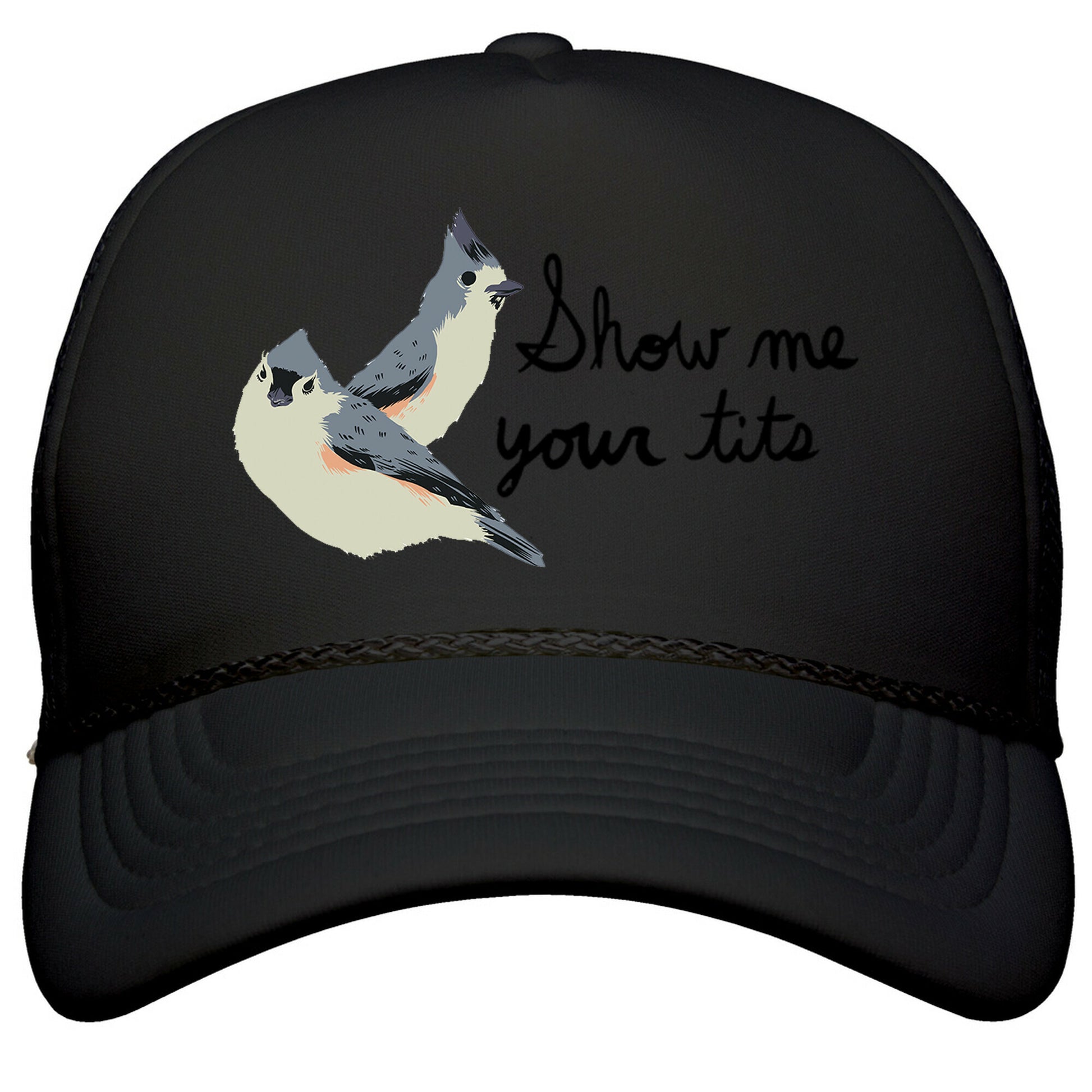 Show Me Your Tits Snapback Trucker Hat