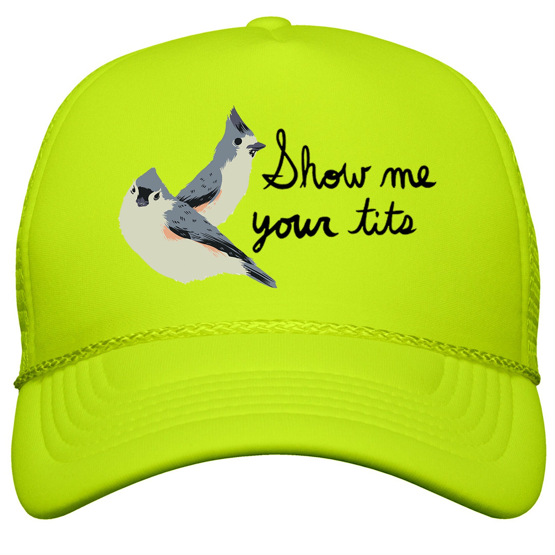 Show Me Your Tits Snapback Trucker Hat
