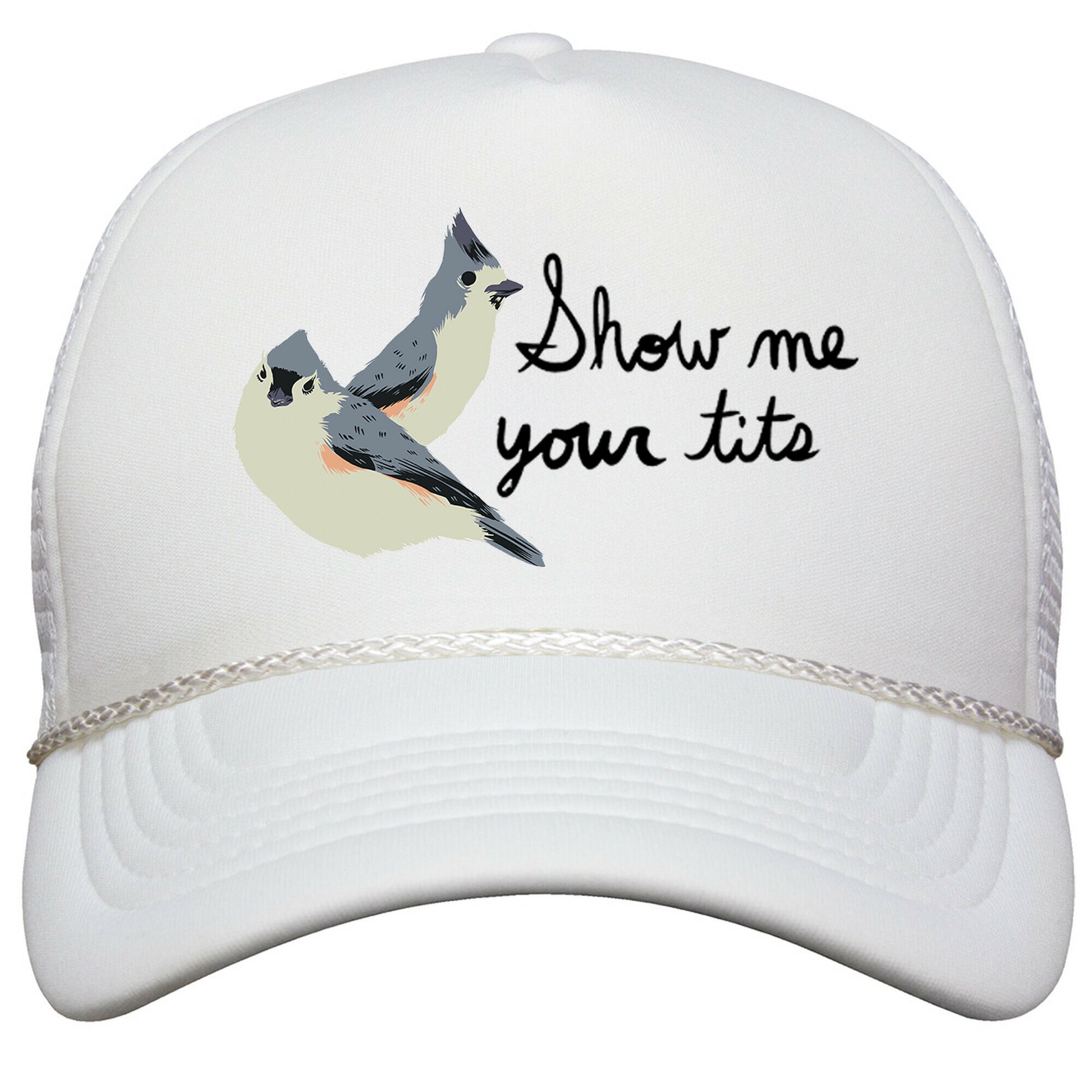 Show Me Your Tits Snapback Trucker Hat