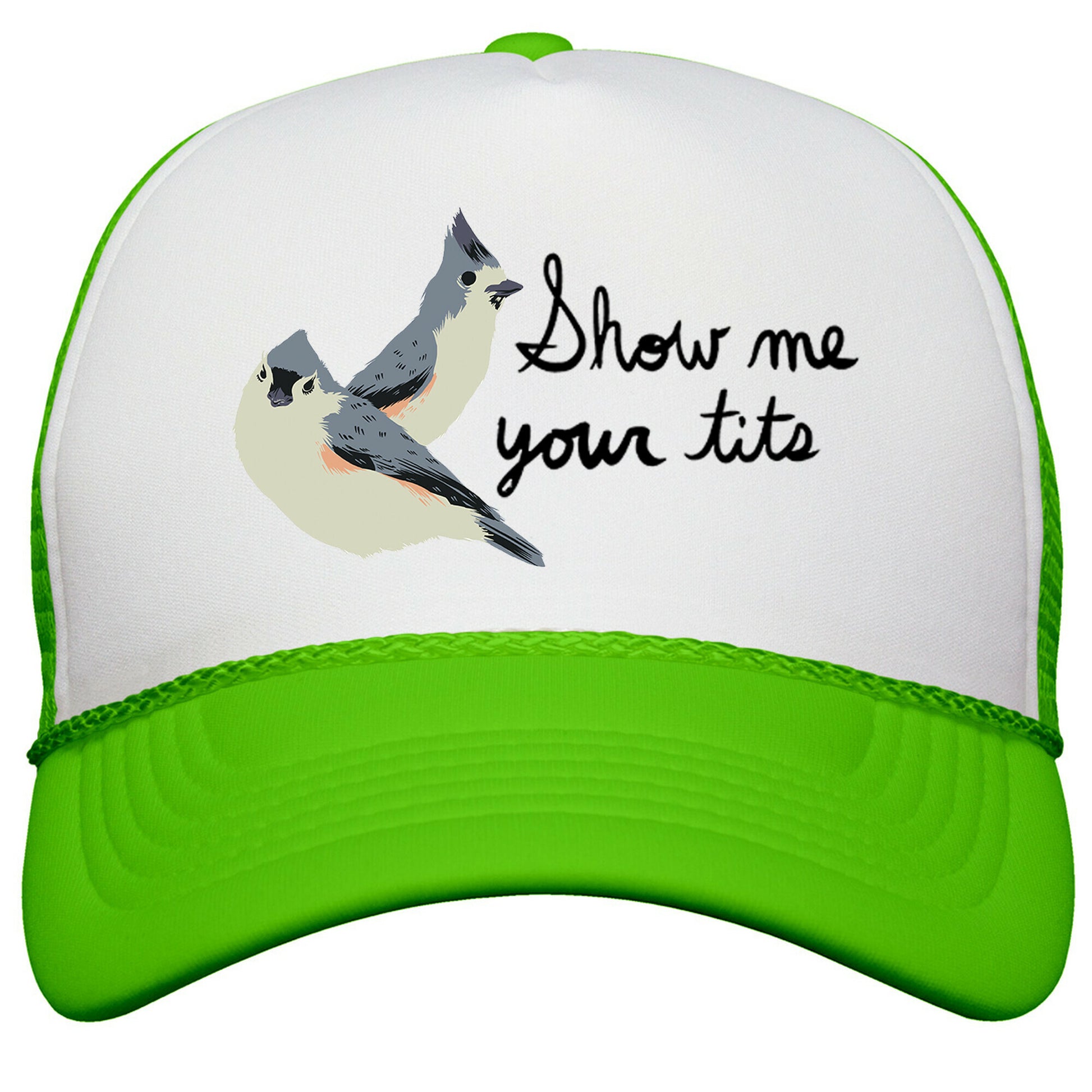 Show Me Your Tits Snapback Trucker Hat