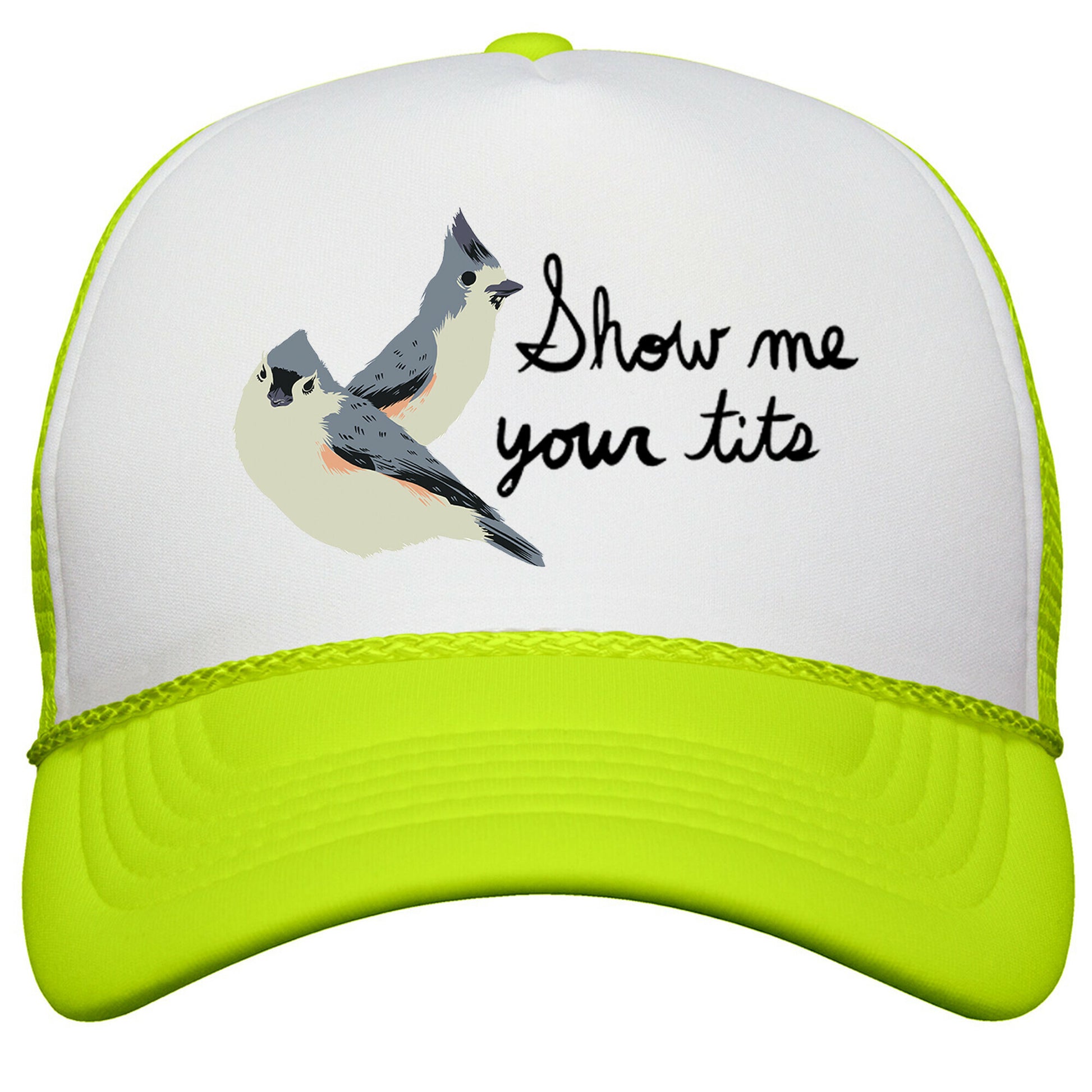 Show Me Your Tits Snapback Trucker Hat