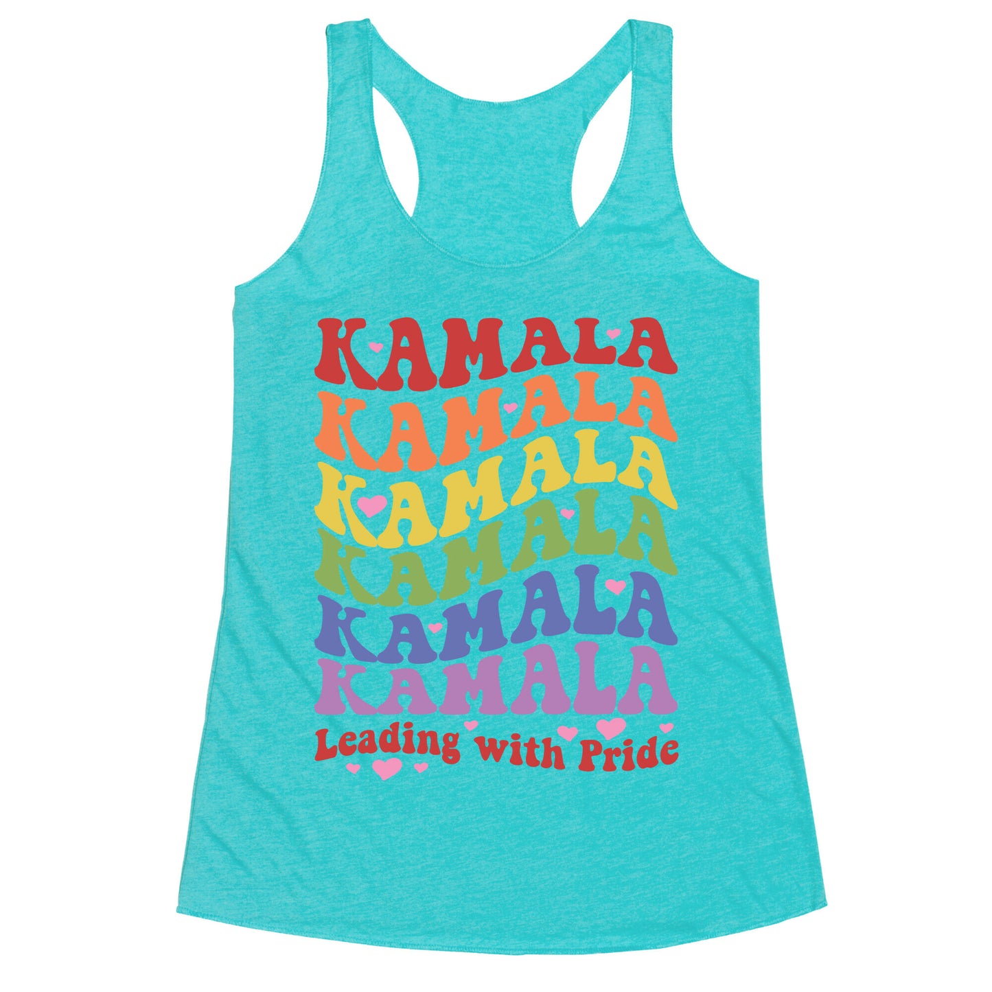Kamala Leading With Pride Racerback Tank