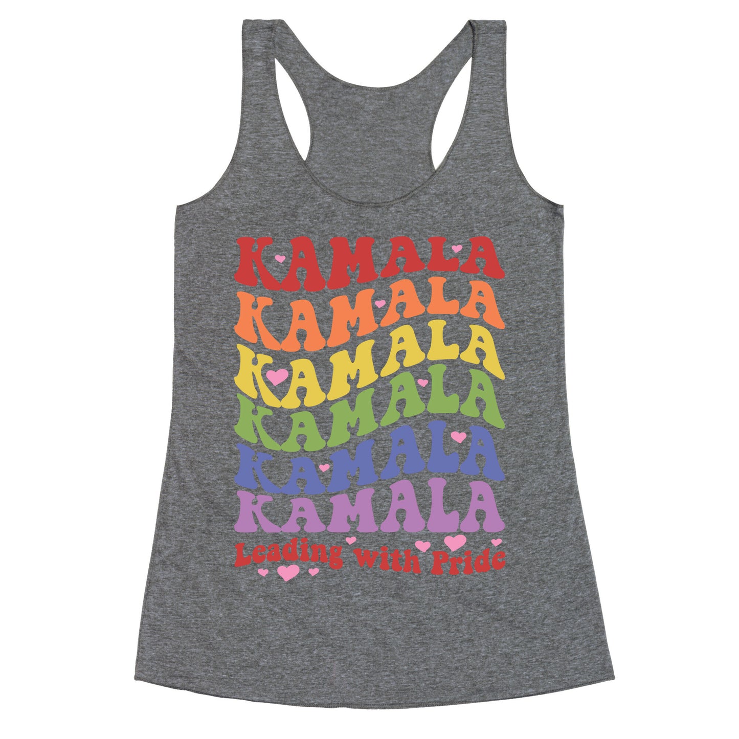 Kamala Leading With Pride Racerback Tank
