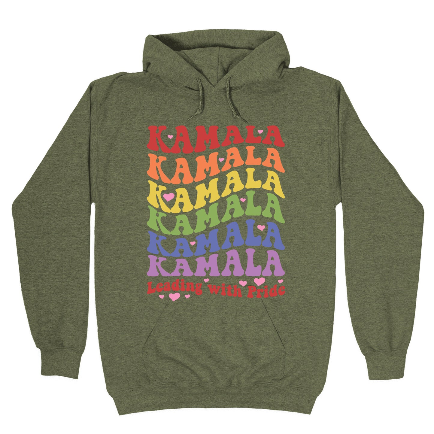 Kamala Leading With Pride Hoodie