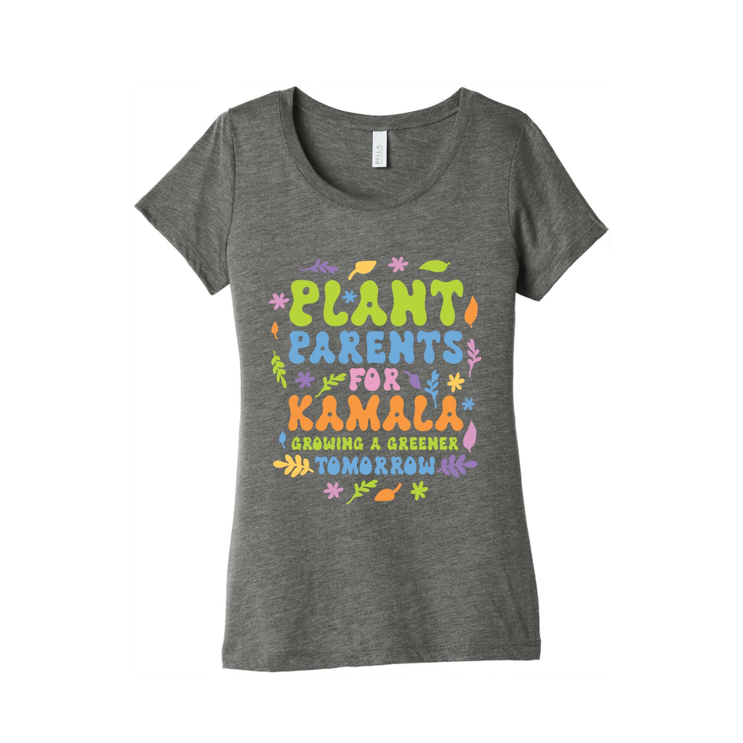 Plant Parents for Kamala Womens Triblend Tee