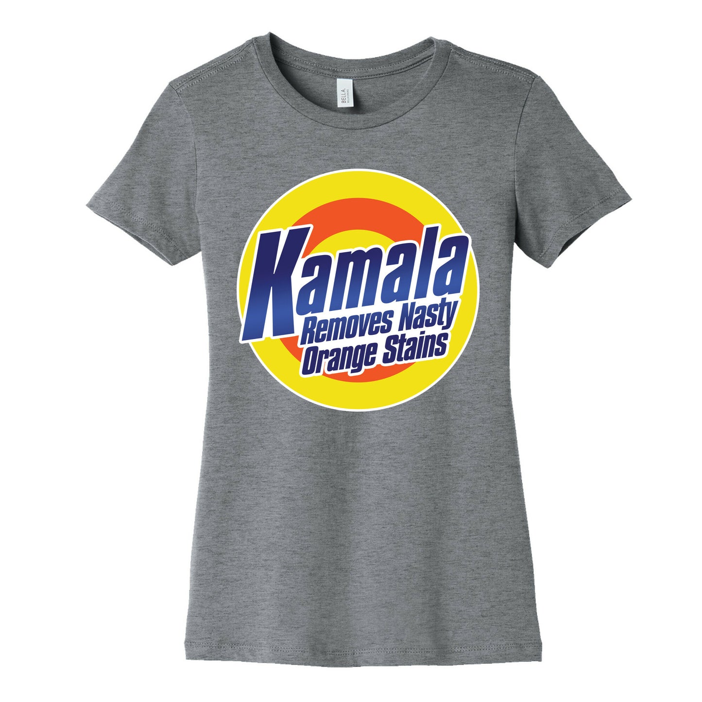 Kamala Removes Nasty Orange Stains Womens Cotton Tee