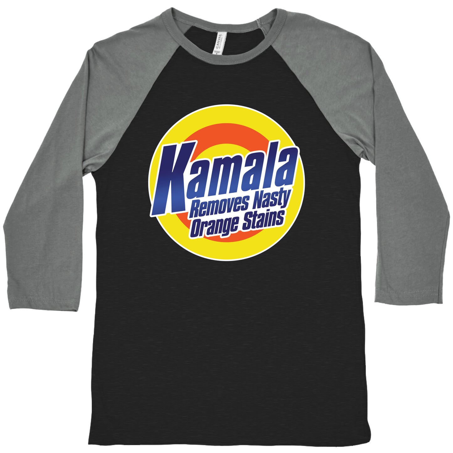 Kamala Removes Nasty Orange Stains Baseball Tee