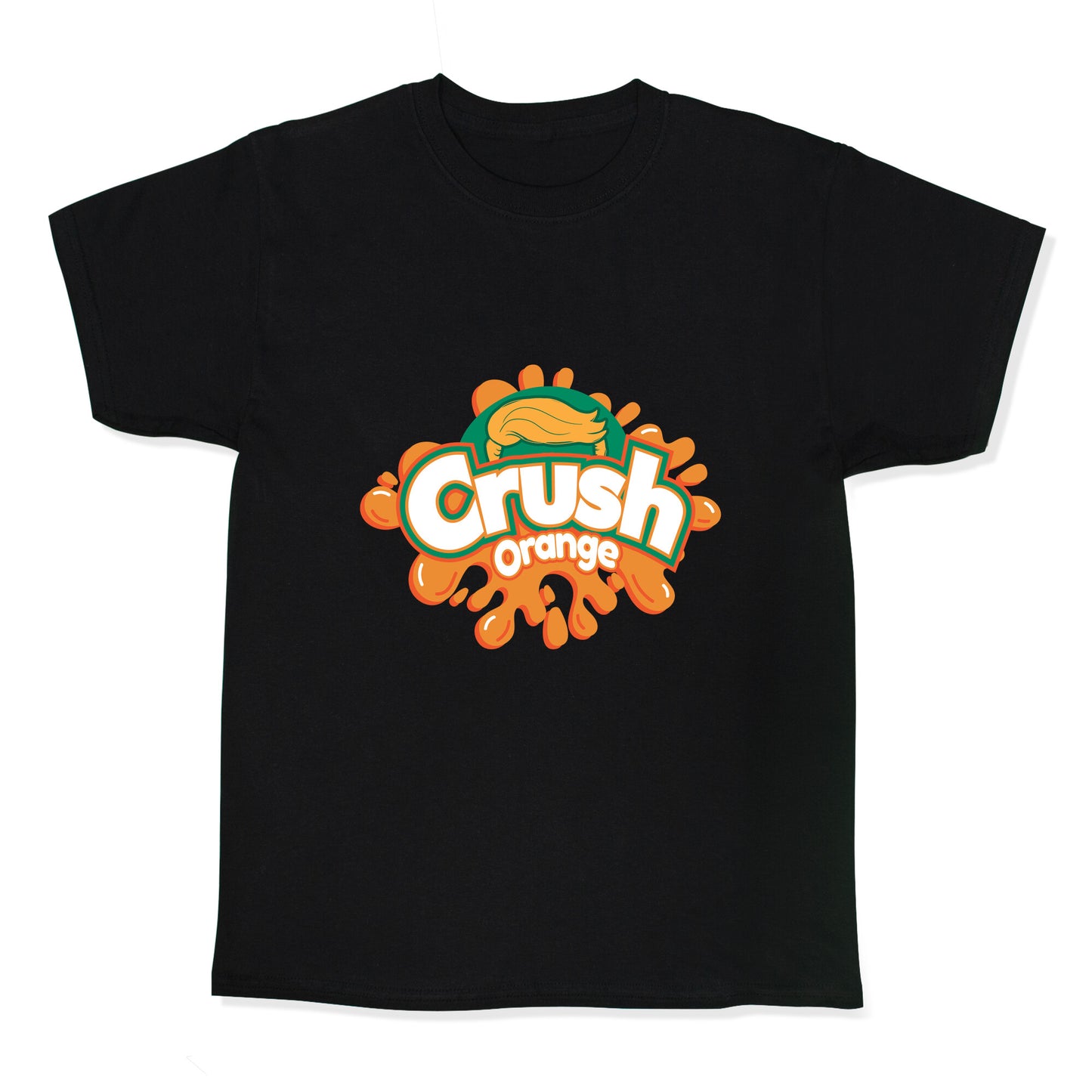 Orange Crush Harris Walz 2024 Kids Tee