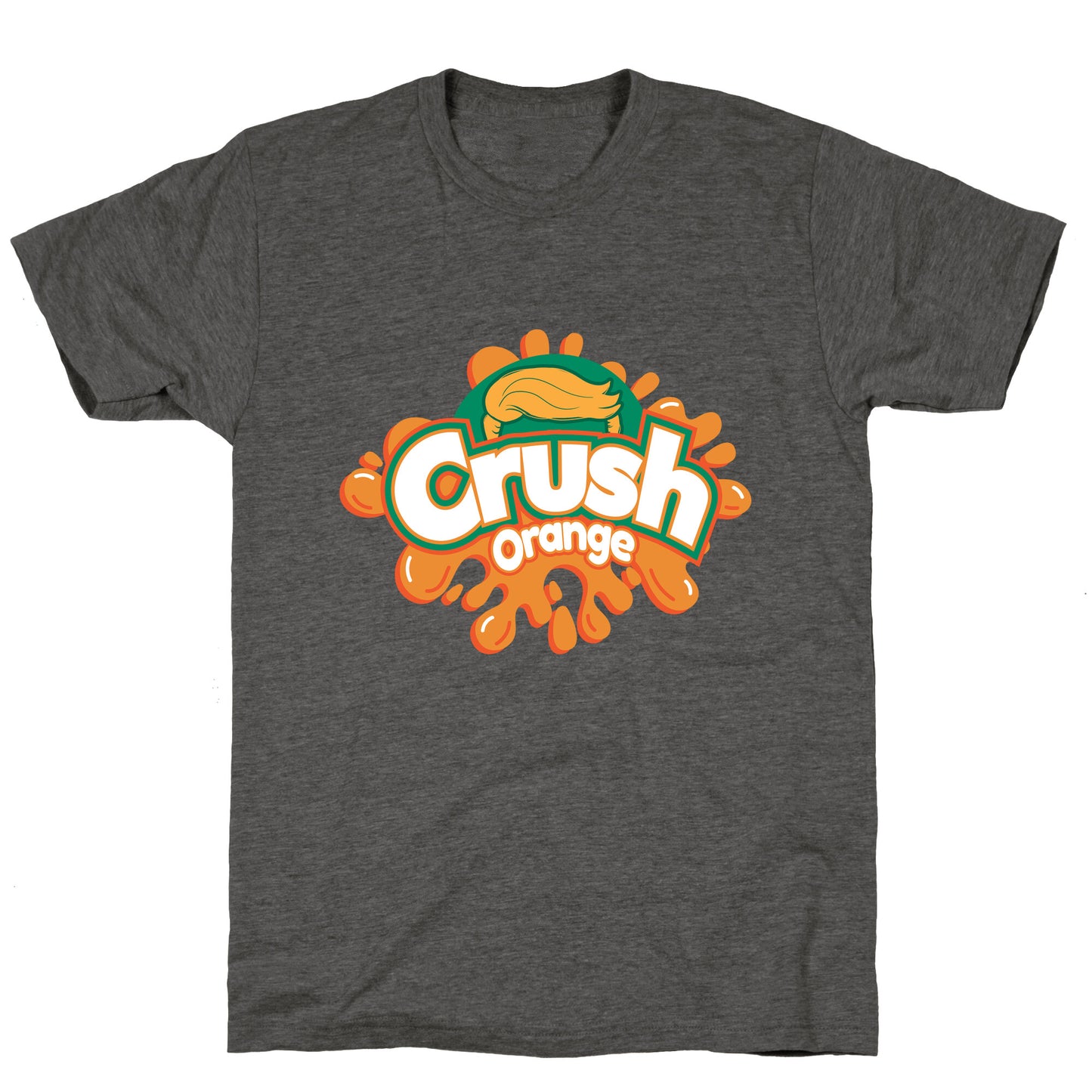 Orange Crush Harris Walz 2024 Unisex Triblend Tee