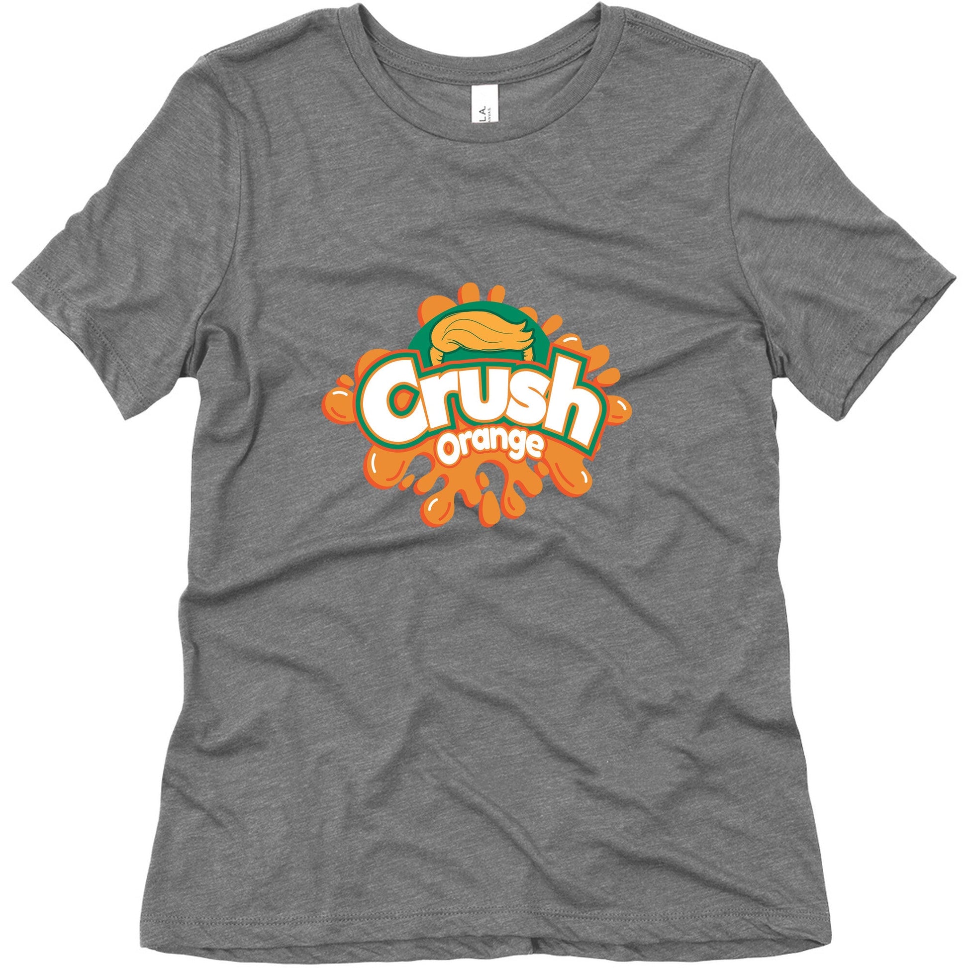 Orange Crush Harris Walz 2024 Womens Triblend Tee