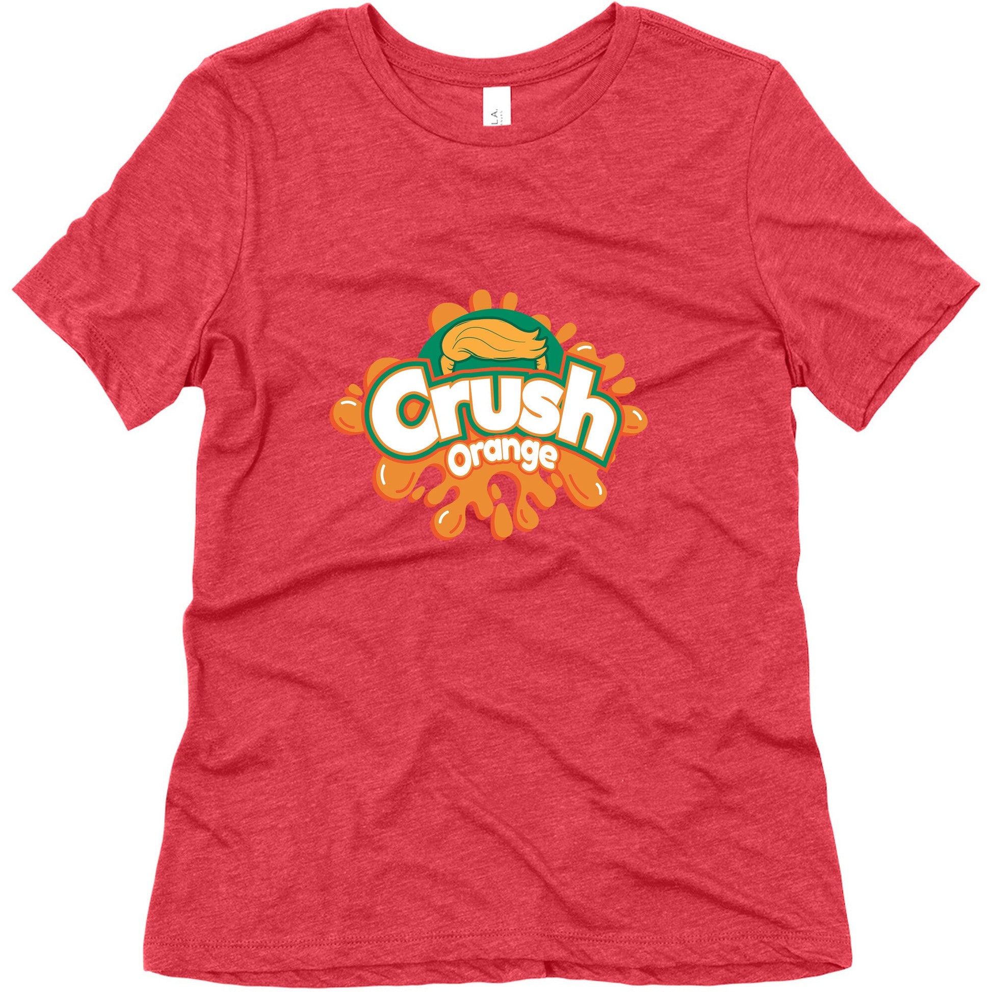 Orange Crush Harris Walz 2024 Womens Triblend Tee